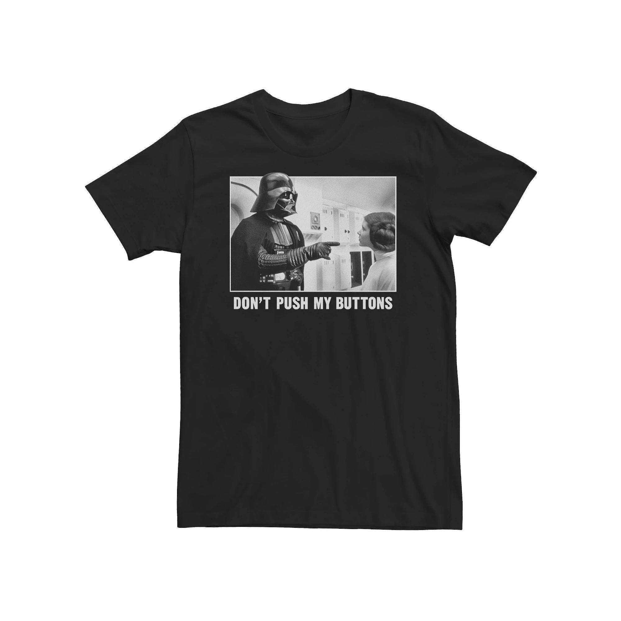 Big & Tall Star Trek: Picard Vineyard Poster Tee, Men's, Size: Large Tall, Black Product Image