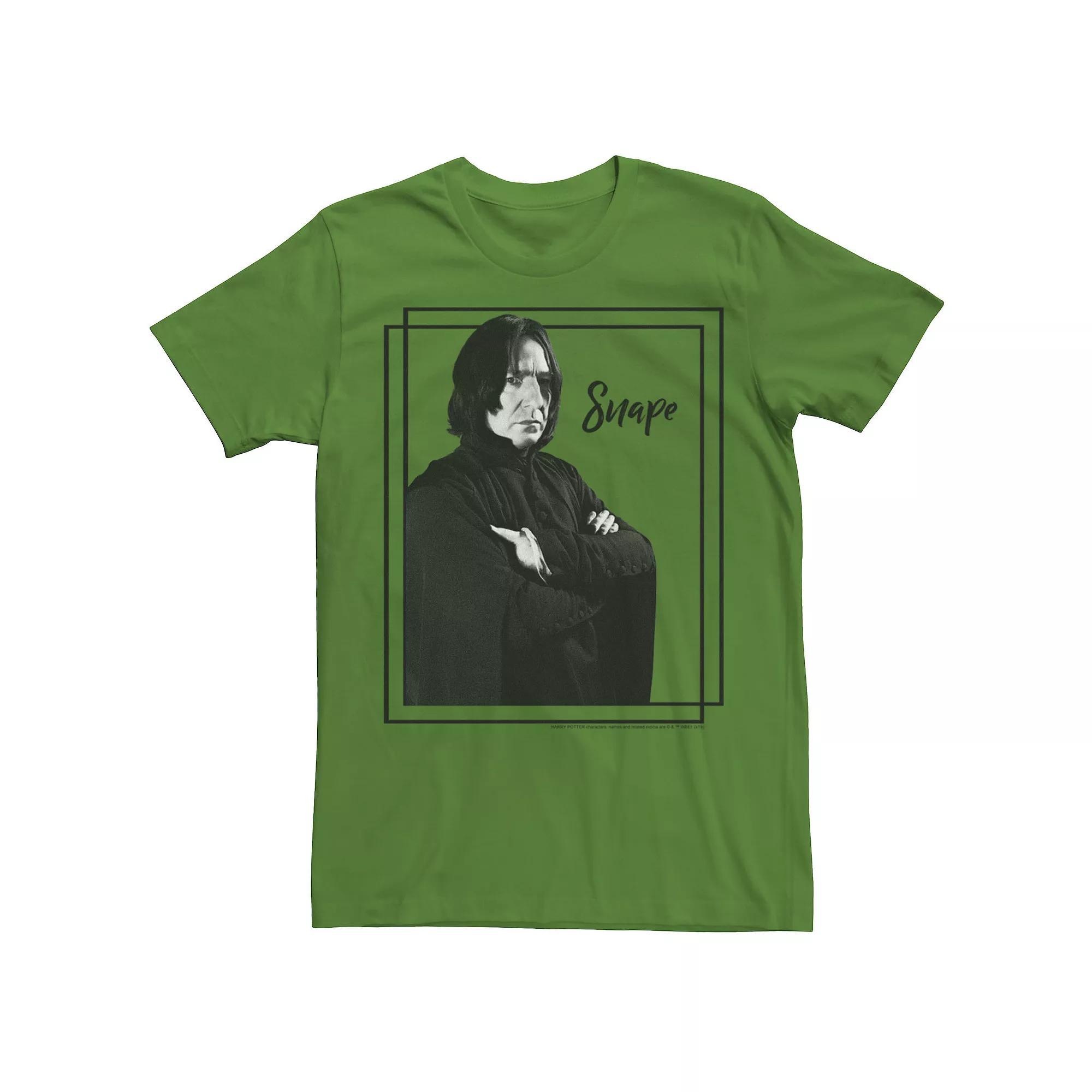 Mens Harry Potter Professor Snape Tee Grey Product Image