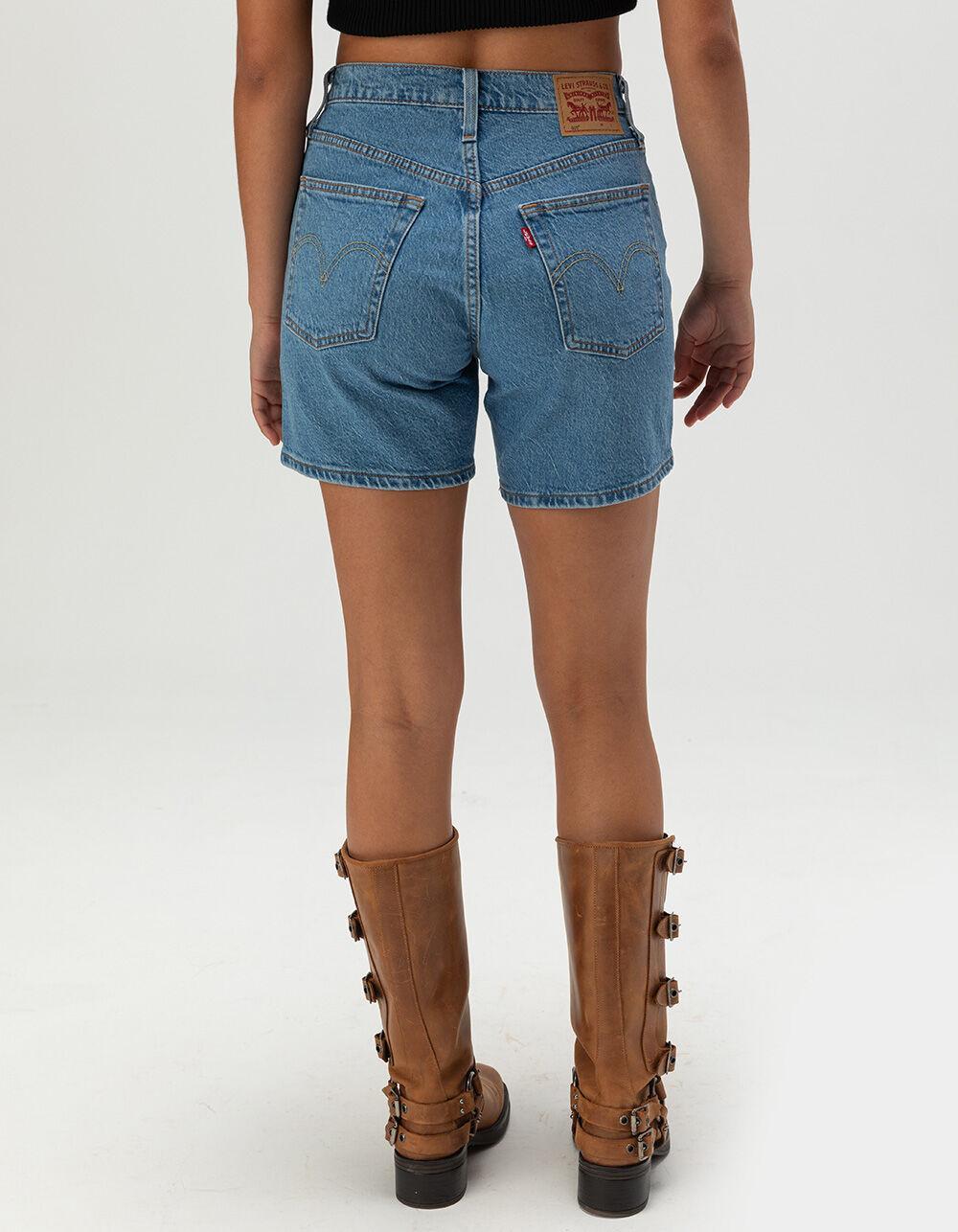 LEVI'S 501 Mid Thigh Womens Denim Shorts - Multiple Choice Product Image