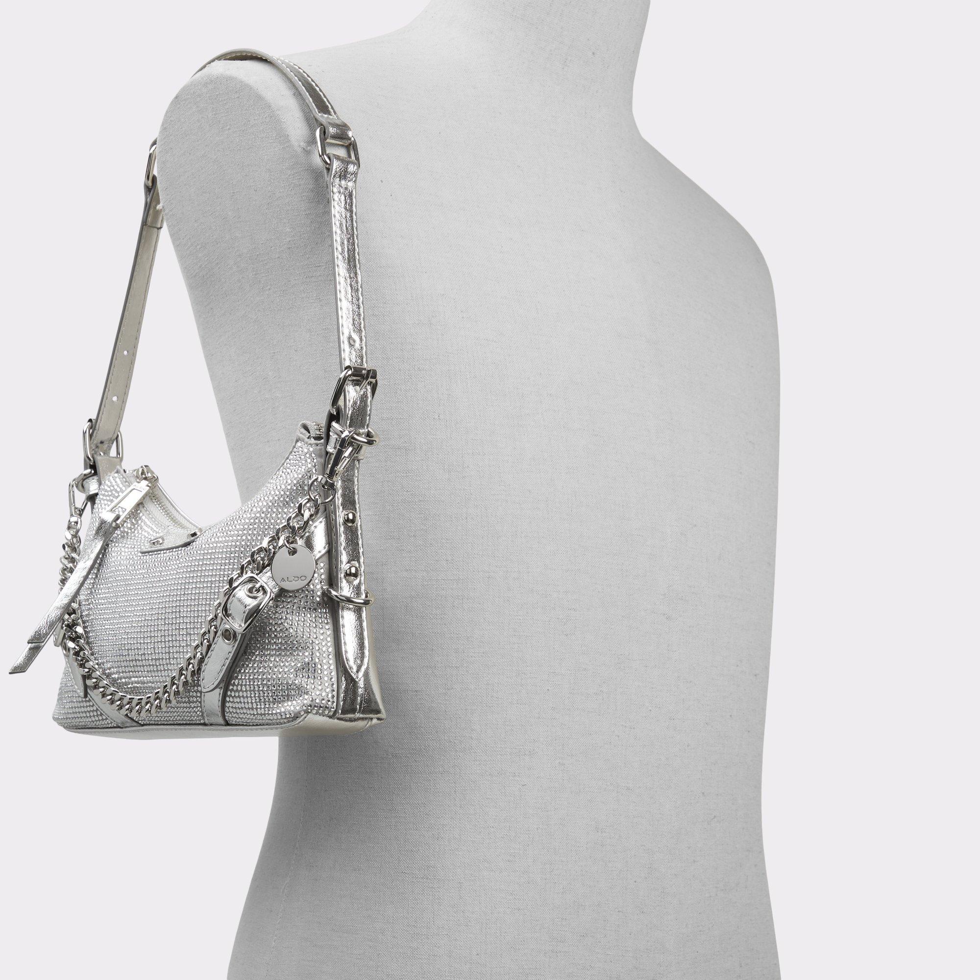 ALDO Farelix - Women's Shoulder Bag Handbag - Silver Product Image