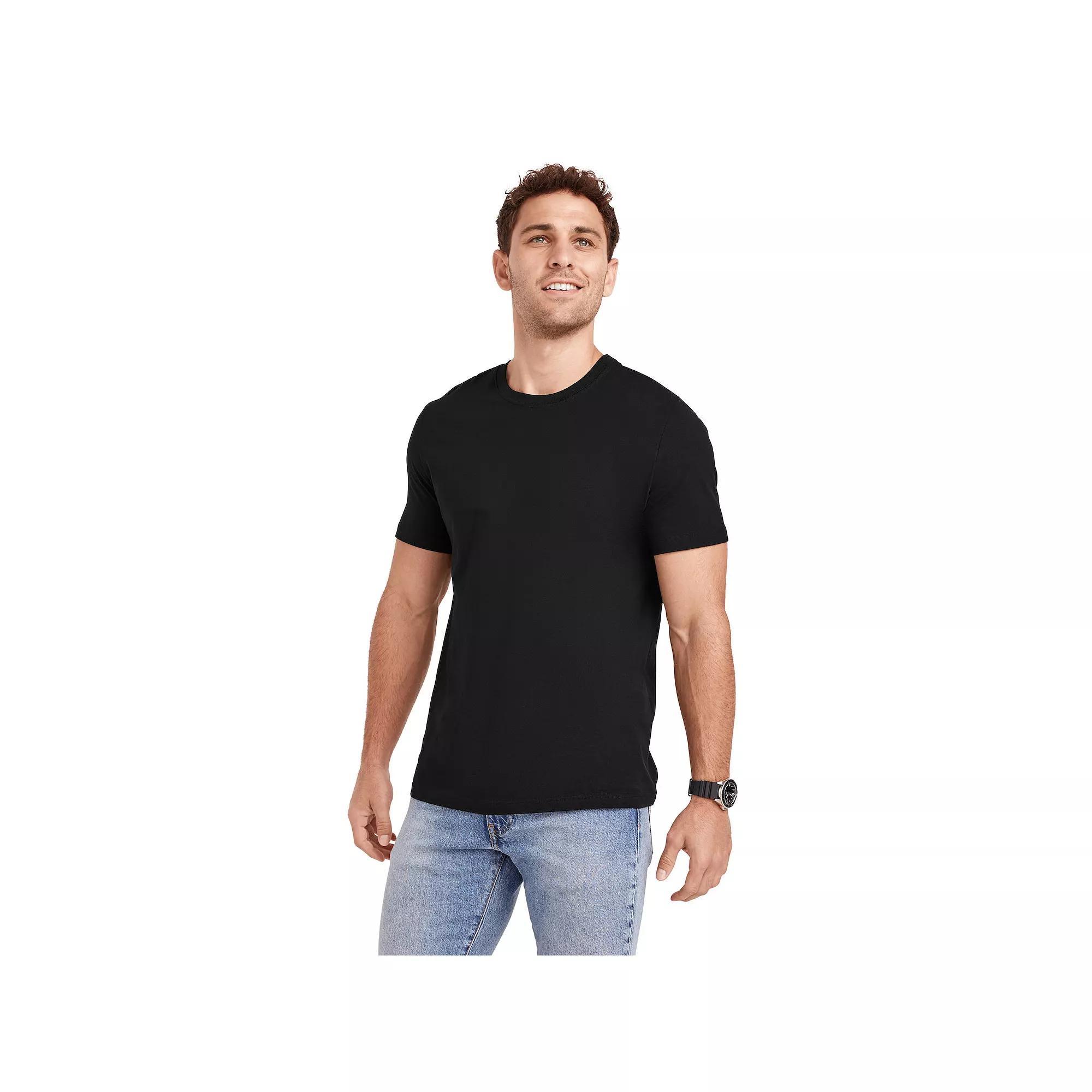 Men's Jockey® Made2Fit Crewneck T-Shirt, Size: XL, Black Product Image