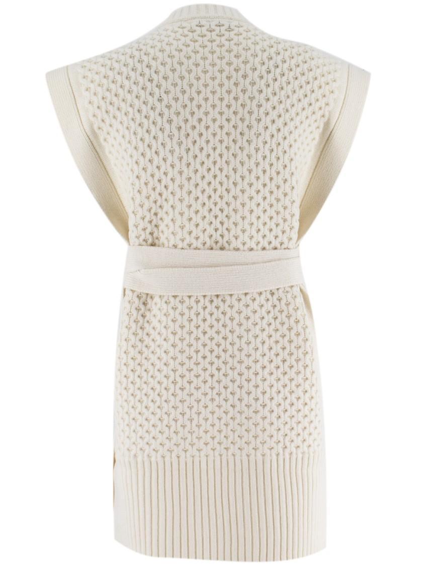 FABIANA FILIPPI Waistcoat In Rafia Product Image