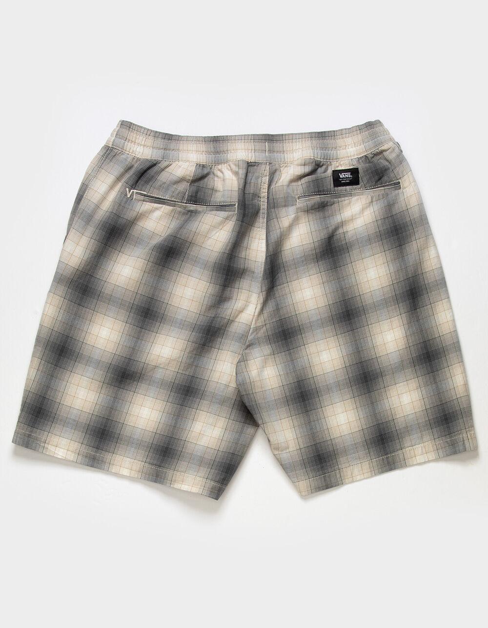 VANS Range Plaid Loose Mens 19'' Shorts - WHITE COMBO Product Image