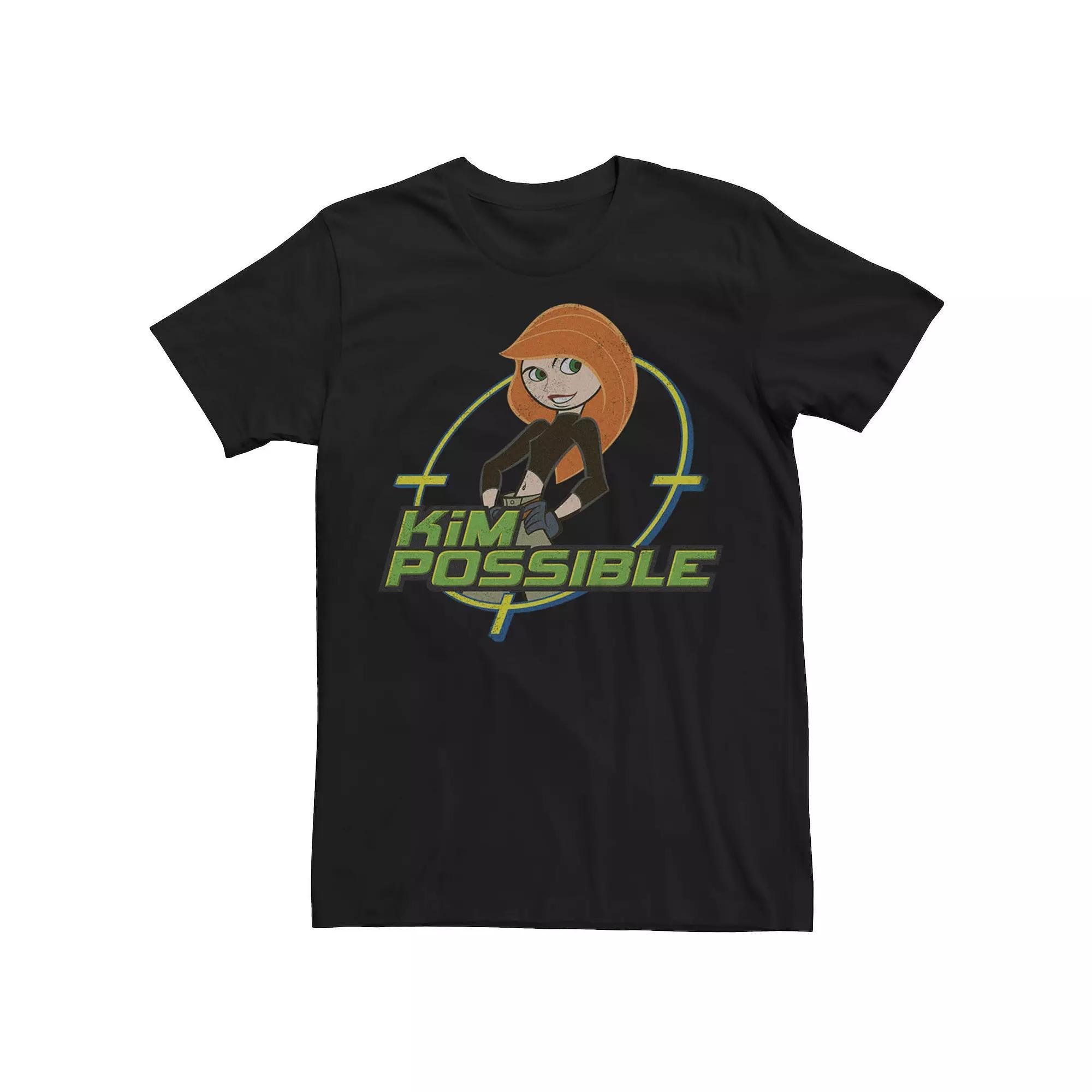 Disney's Kim Possible On The Target Men's Tee, Size: Medium, Black Product Image