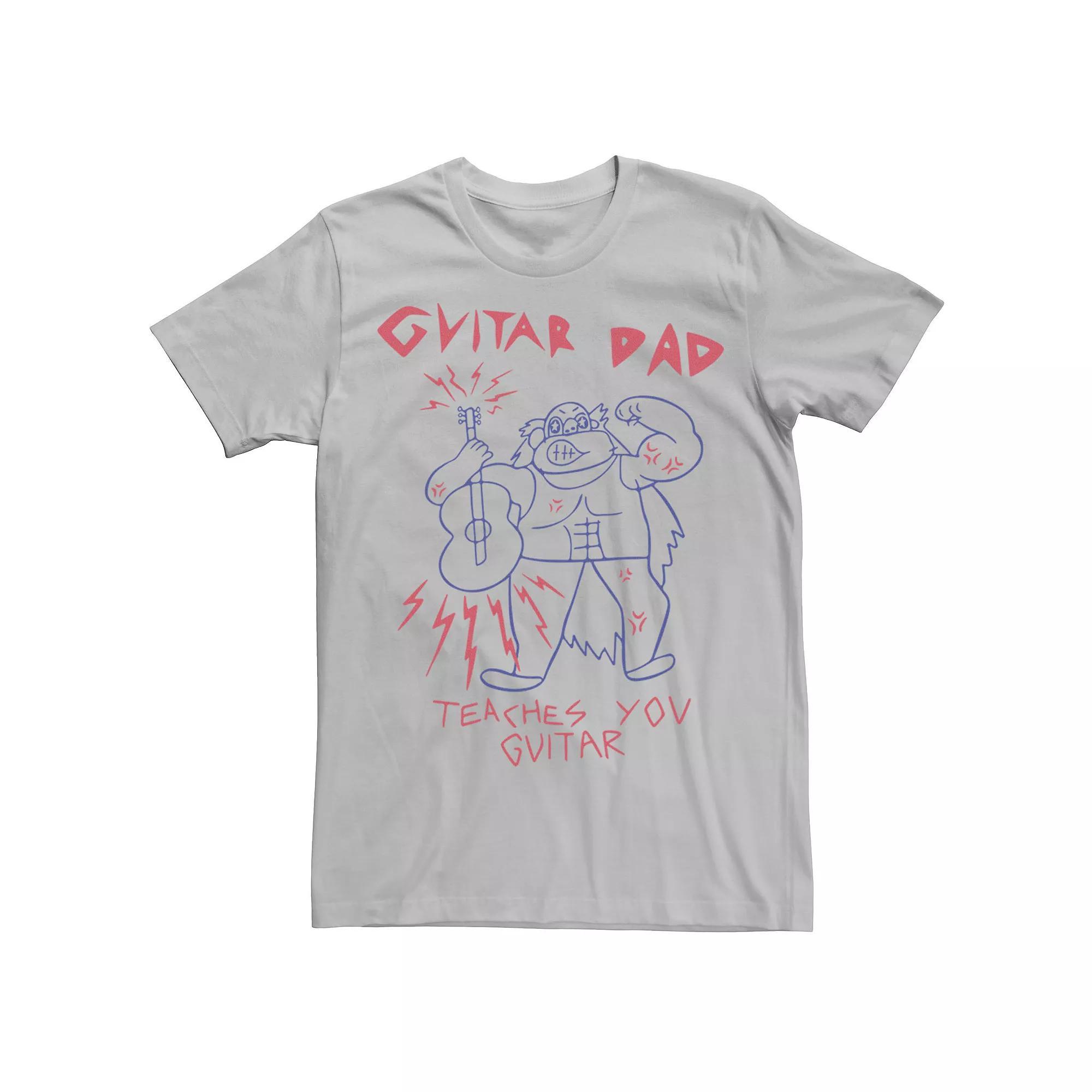 Men's Cartoon Network Steven Universe Guitar Dad Tee, Size: Medium, Black Product Image