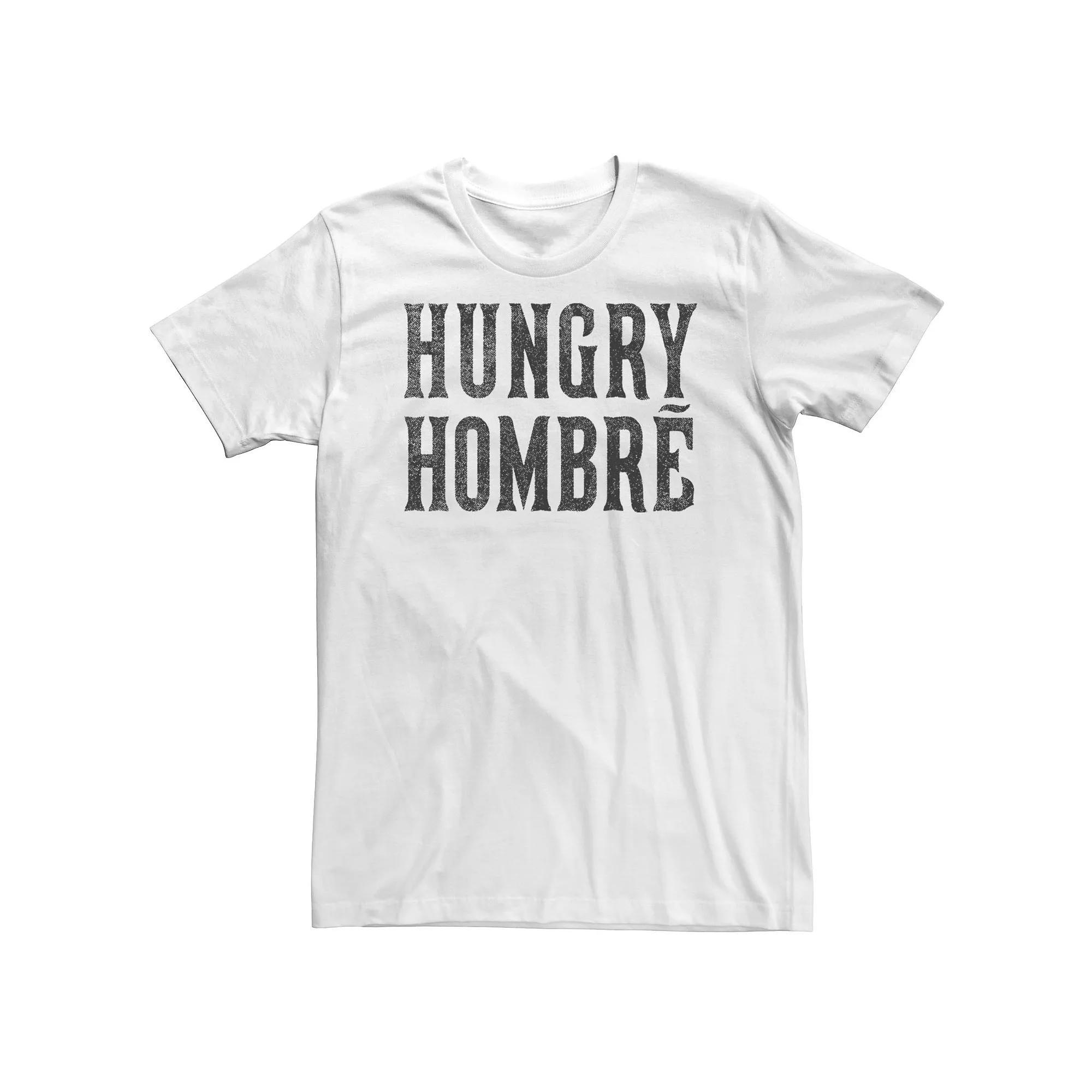 Big & Tall Fifth Sun Hungry Hombre Simple Text Tee, Men's, Size: XL Tall, White Product Image
