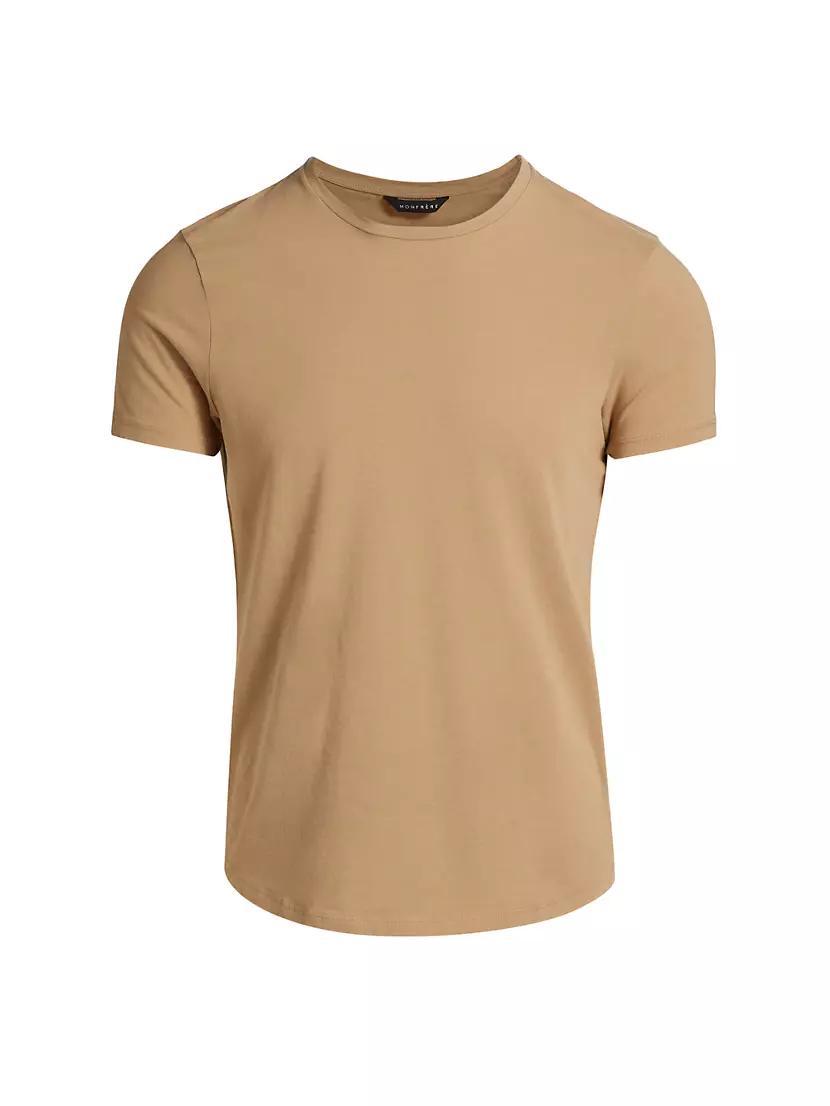 Dann Cotton Slim Crewneck T-Shirt Product Image