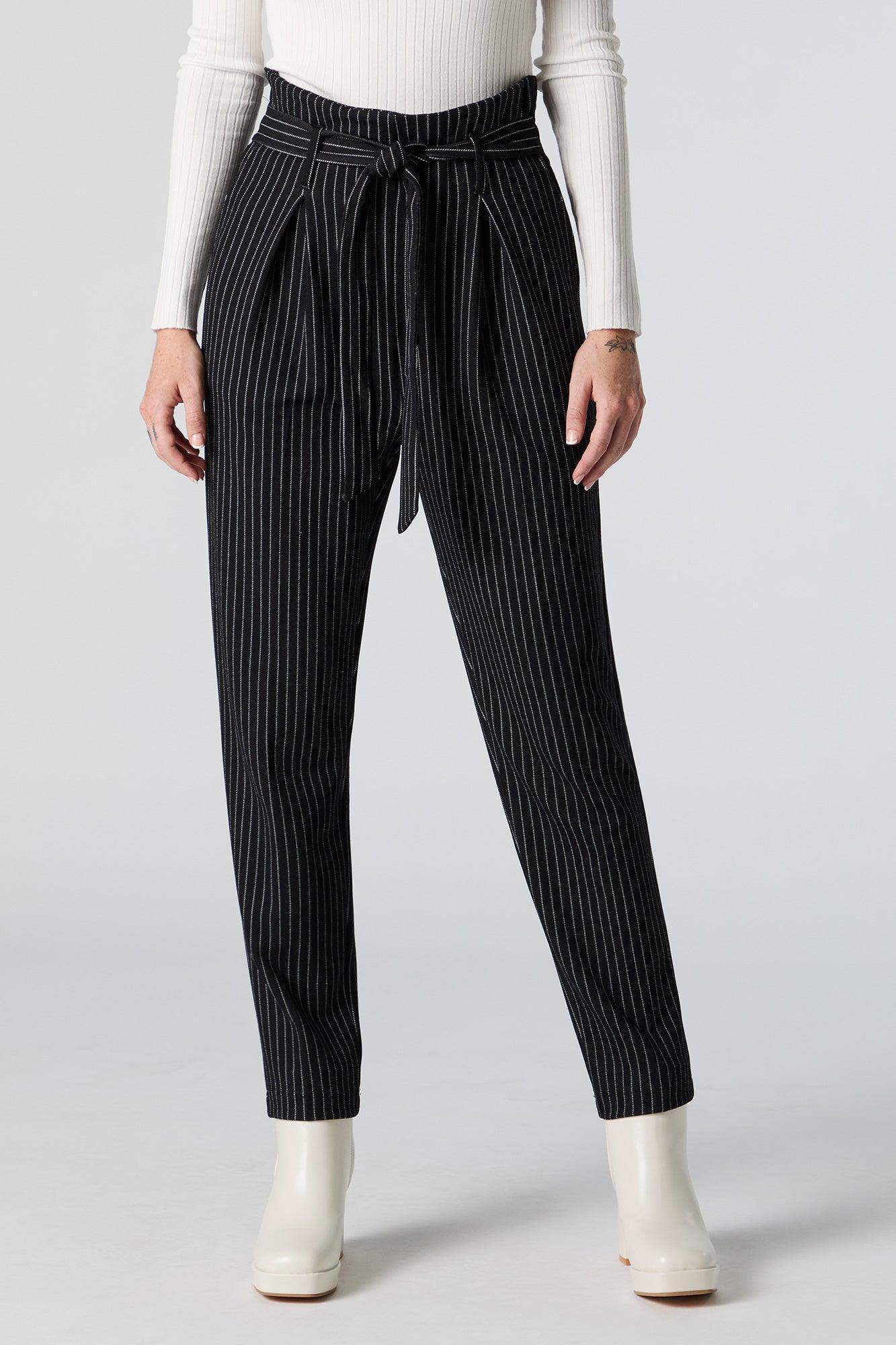 Crepe Paperbag Dress Pant Female Product Image