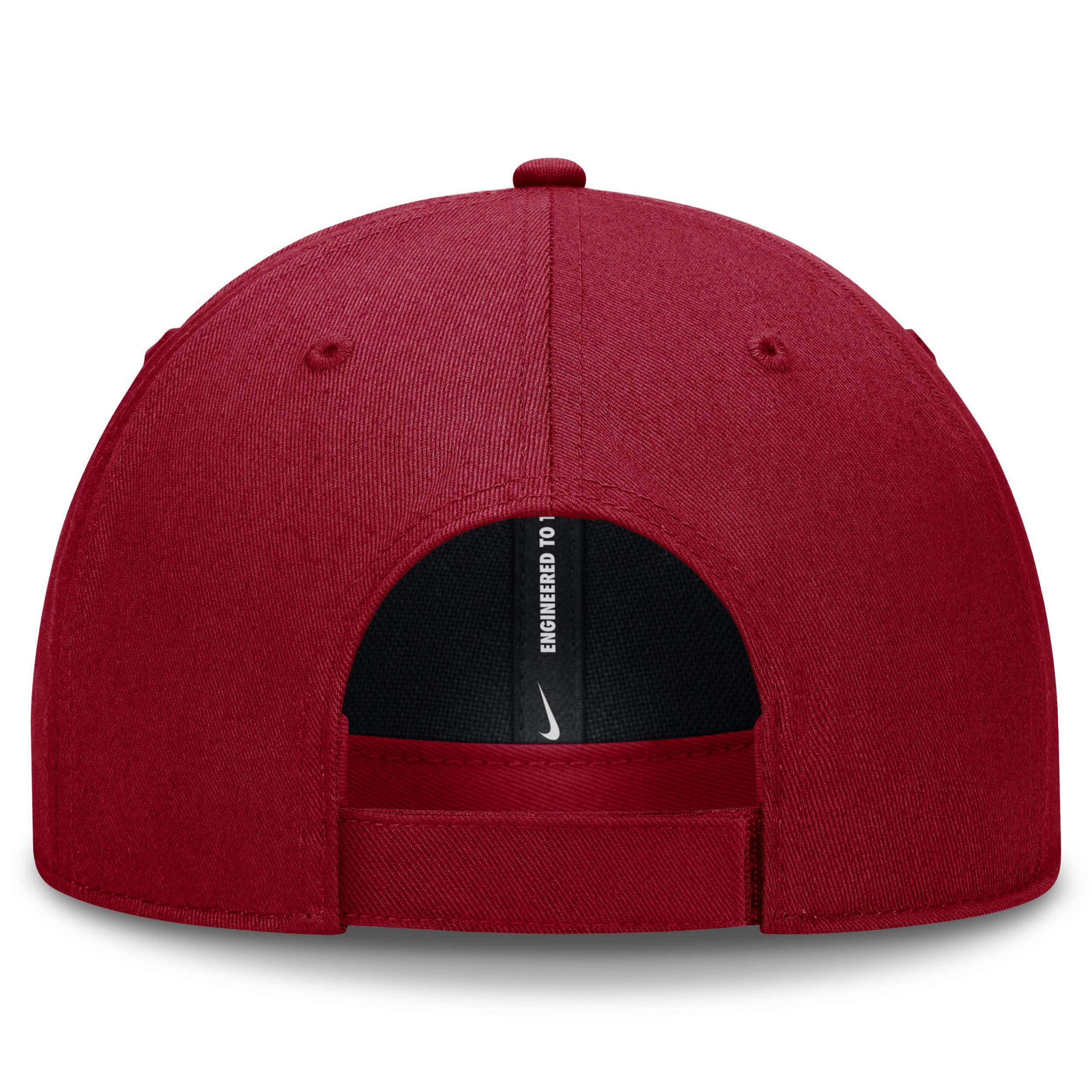 Mens Nike Charcoal Stanford Cardinal Core Rise Vault Performance Adjustable Hat Product Image