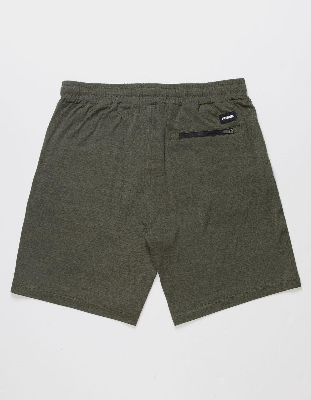RSQ Mens Performance Shorts - HTHR IVY Product Image