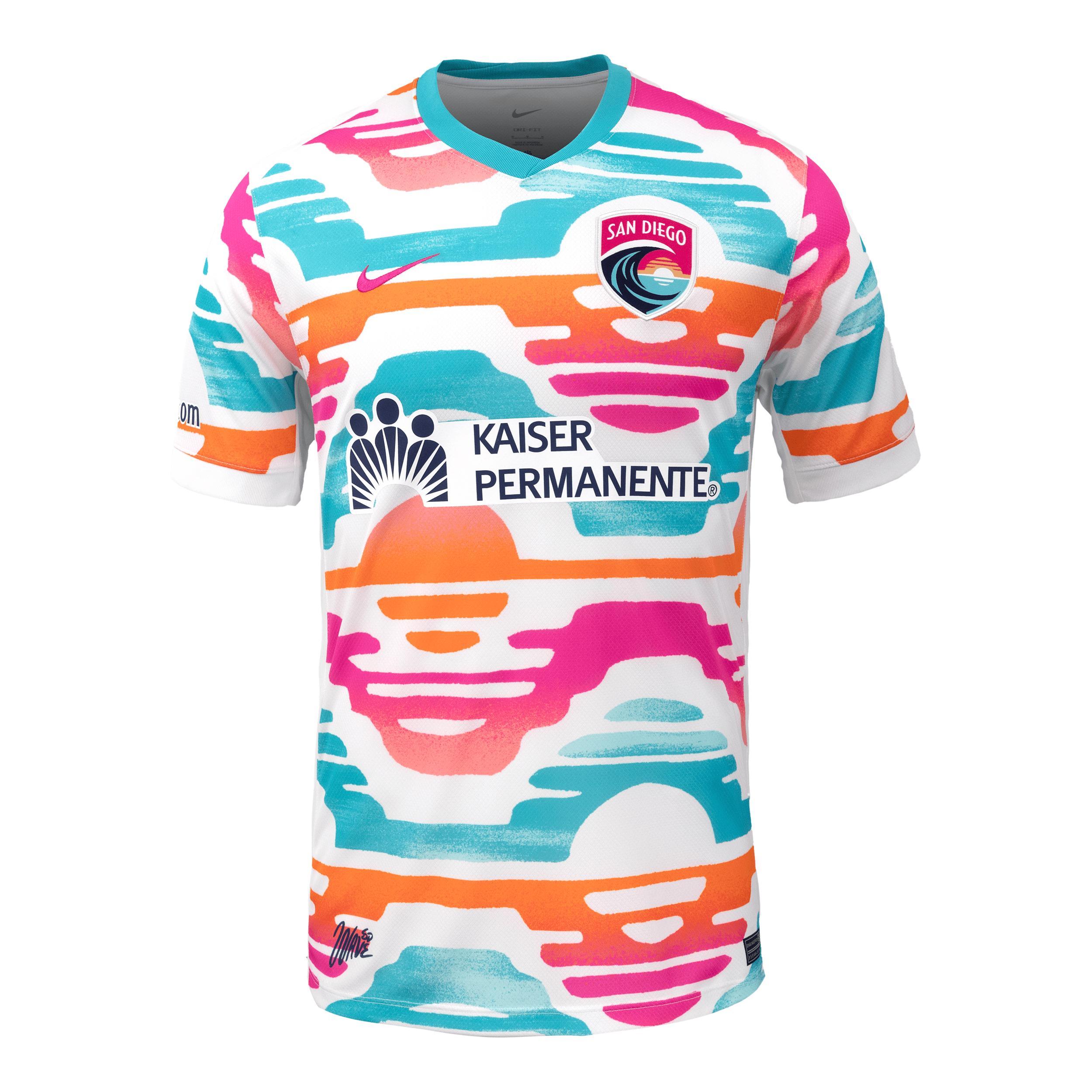 San Diego Wave FC 2025 Stadium Home Nike Mens Dri-FIT NWSL Replica Jersey Product Image