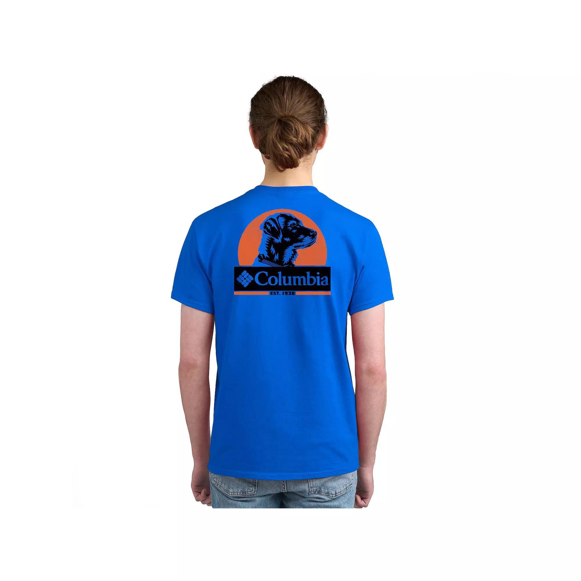 Mens Columbia Short Sleeve Graphic Tee Product Image