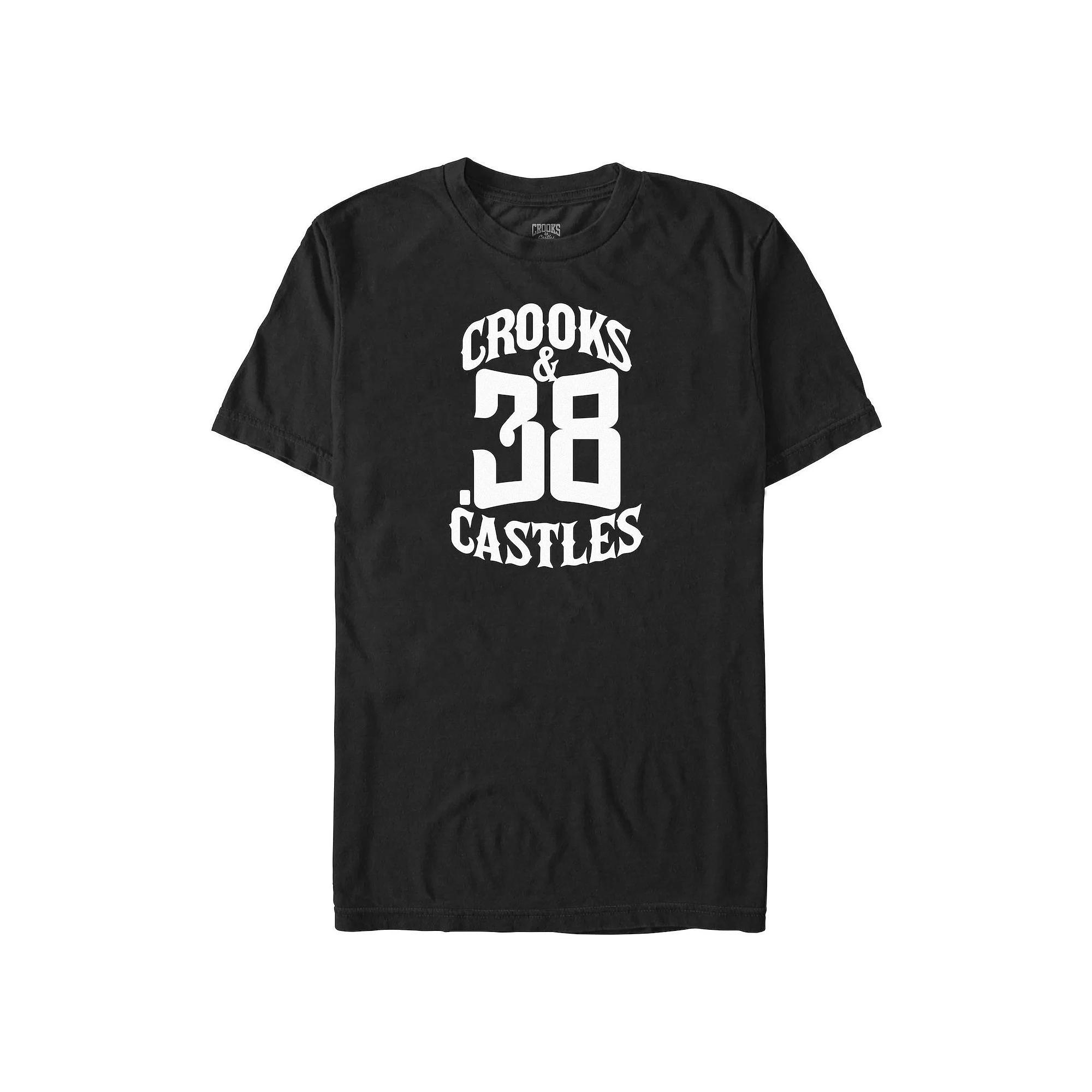 Men's Crooks And Castle 38 Graphic Tee, Size: 3XL, Red Product Image
