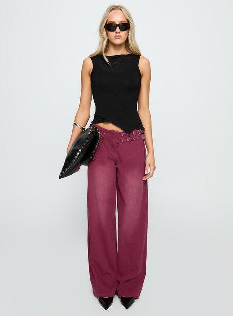 Lefort Tank Top Black Product Image