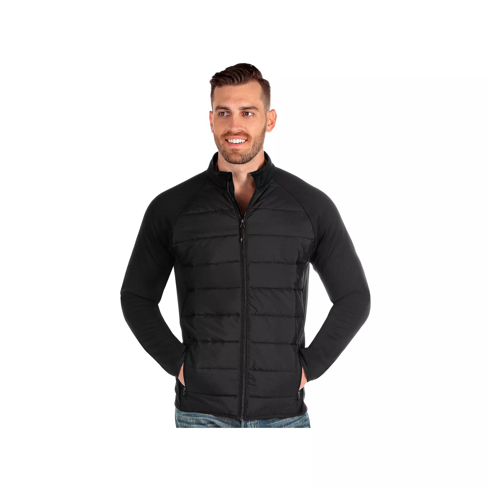 Men's Antigua Altitude Full-Zip Jacket, Size: XL, Black Product Image