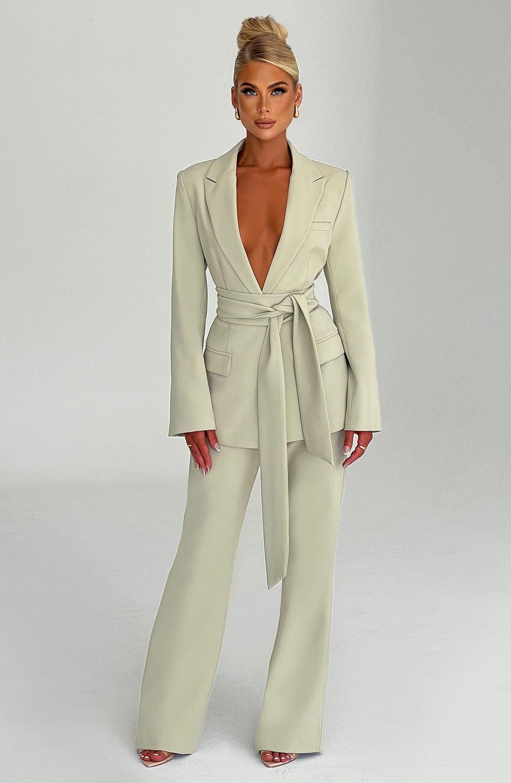 Hazel Suit Jacket - Sage Product Image