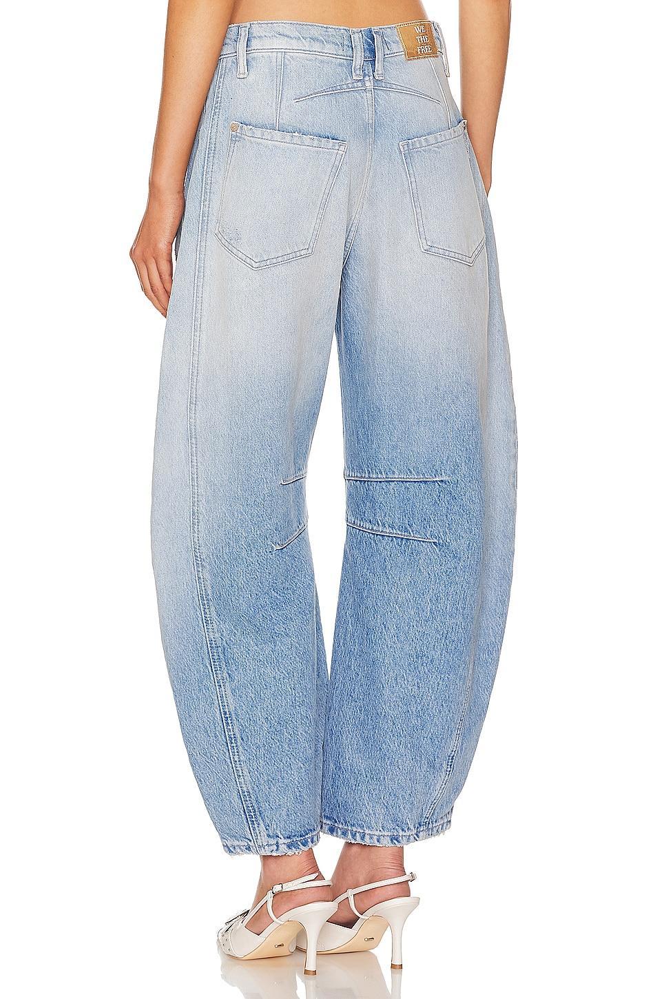 x We The Free Good Luck Mid Rise Barrel Free People Product Image