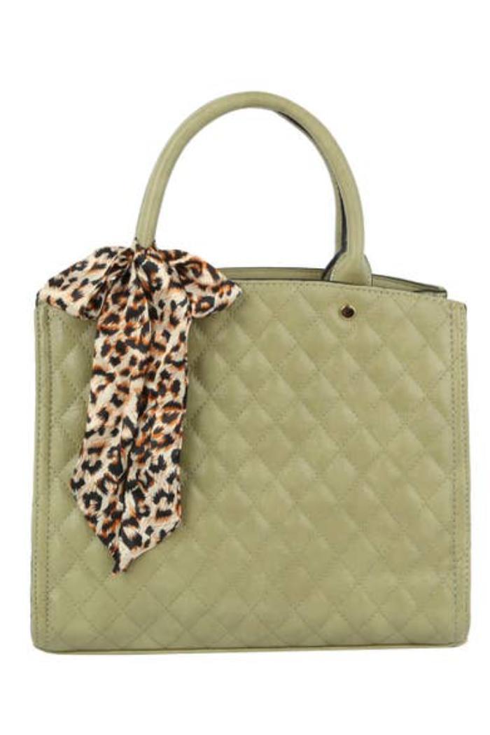 Fashion Double Compartment Quilted Satchel Product Image