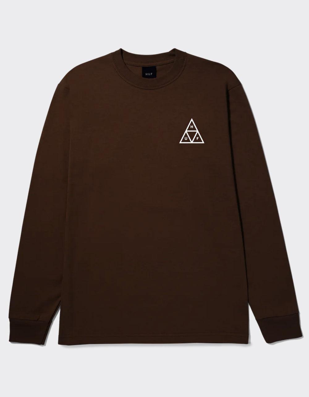 HUF Set Triple Triangle Mens Long Sleeve Tee Product Image