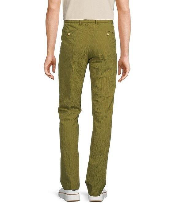 Murano Crocodile World Collection Alex Pintuck Seersucker Dress Pants Product Image