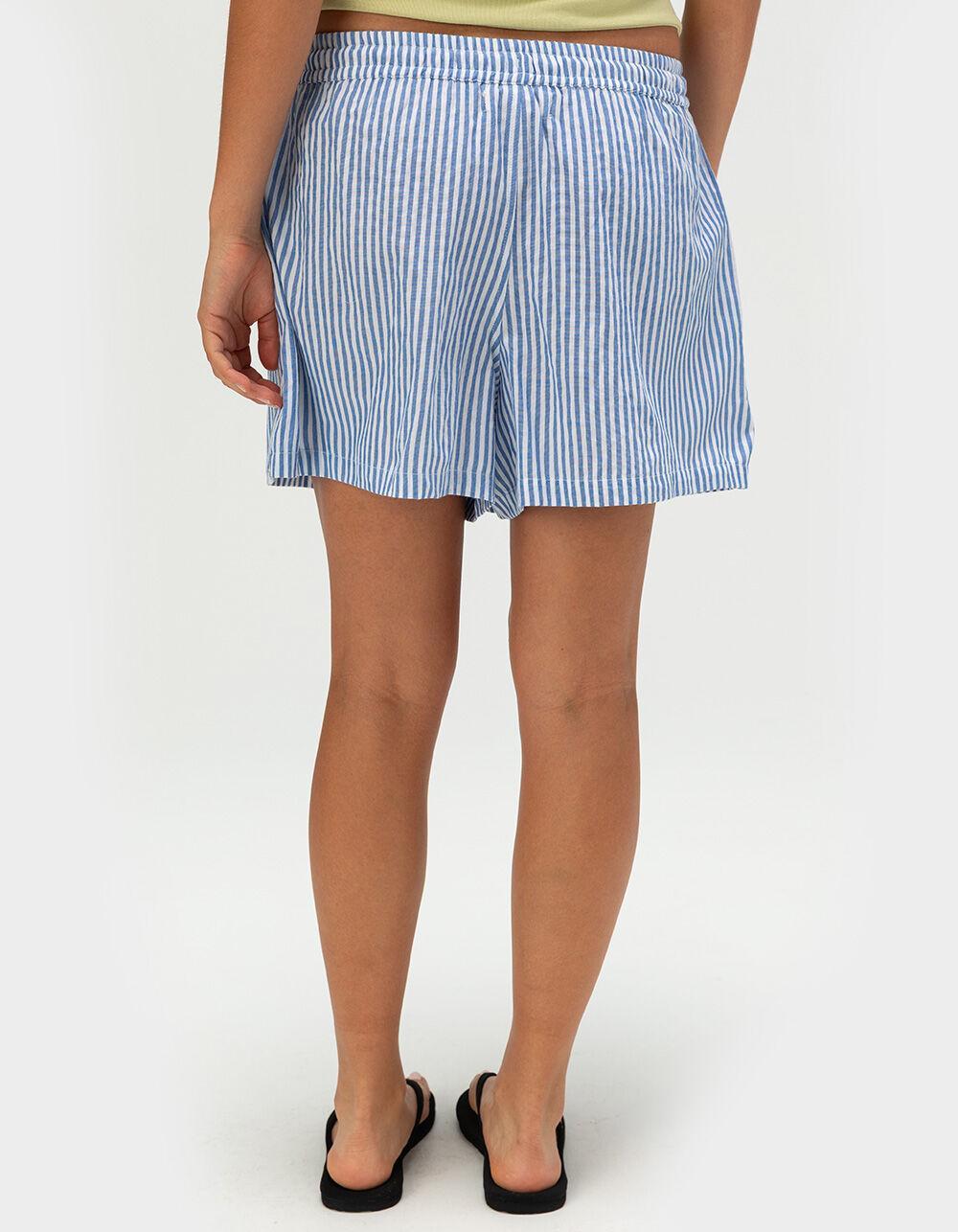 RIP CURL Womens Pull On Shorts - BLUE/WHT Product Image
