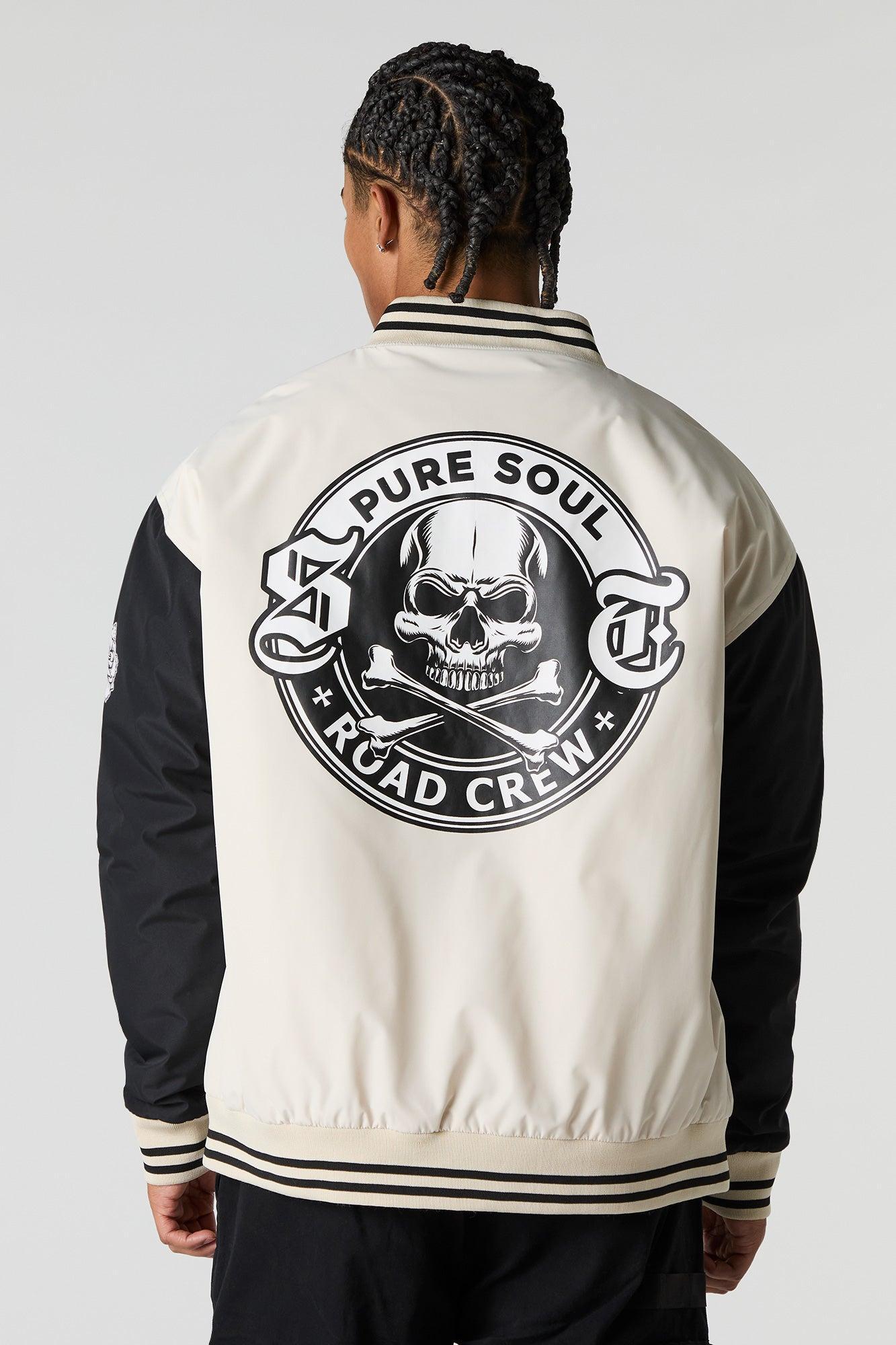 Varsity Bomber Jacket Male Product Image