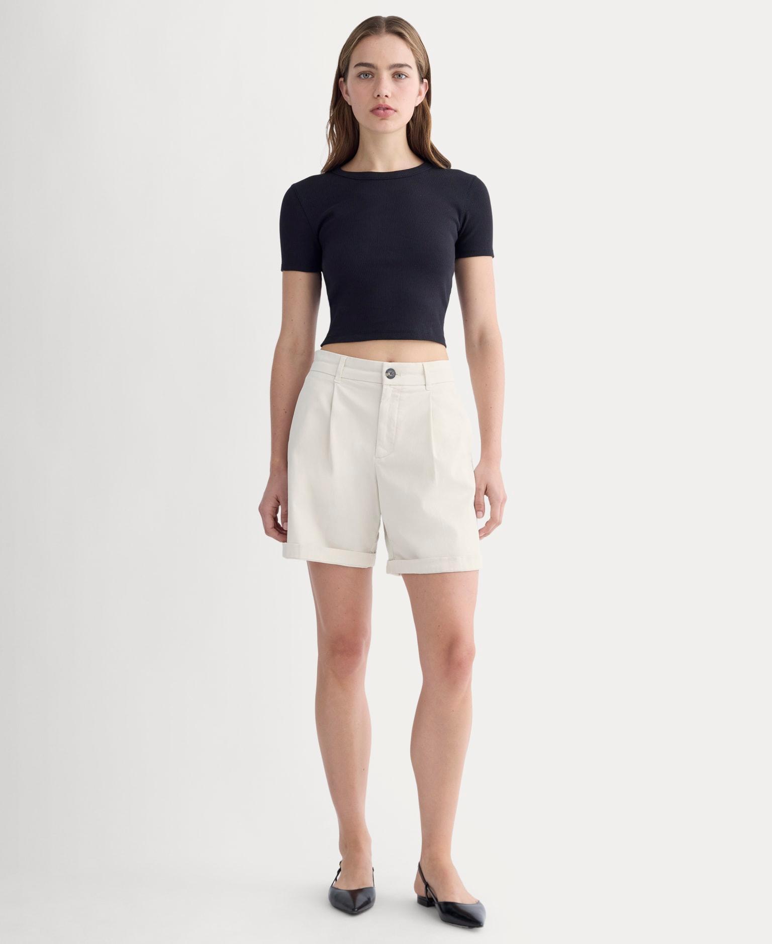 The Pleated Chino Short Product Image