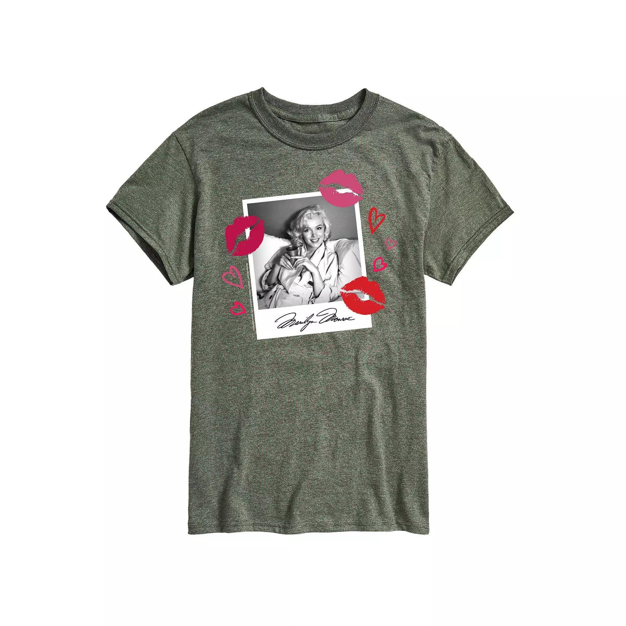 Big & Tall Marilyn Monroe Kiss Tee, Mens Product Image