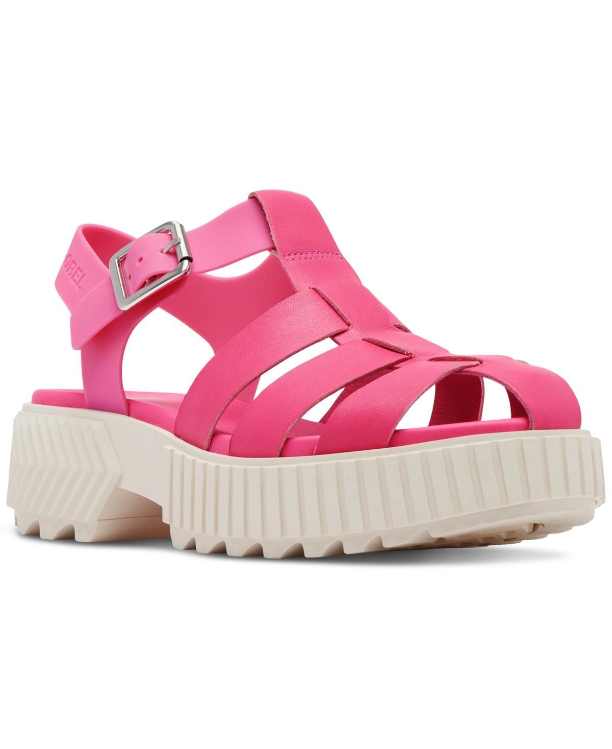 Ona Embossed Leather Fisherman Sandals Product Image