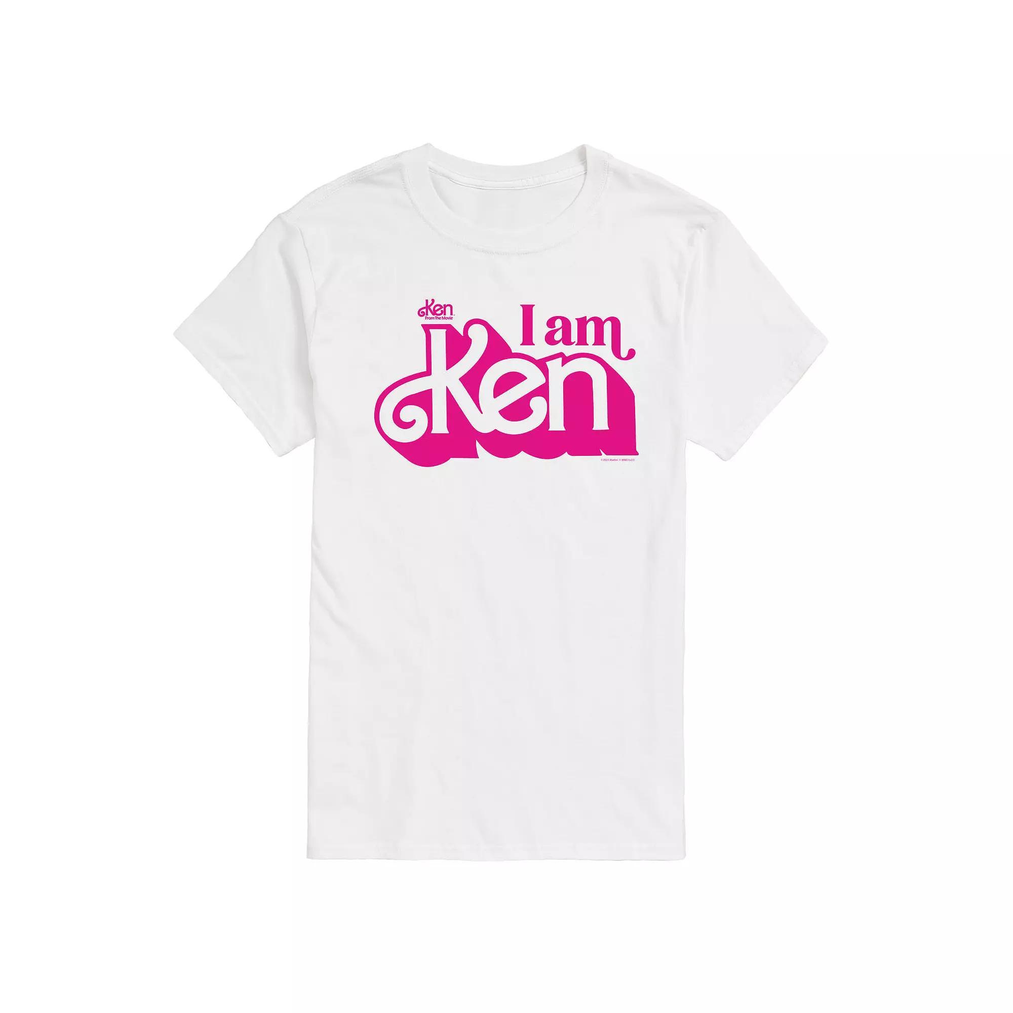 Mens Barbie The Movie I Am Ken Graphic Tee Product Image