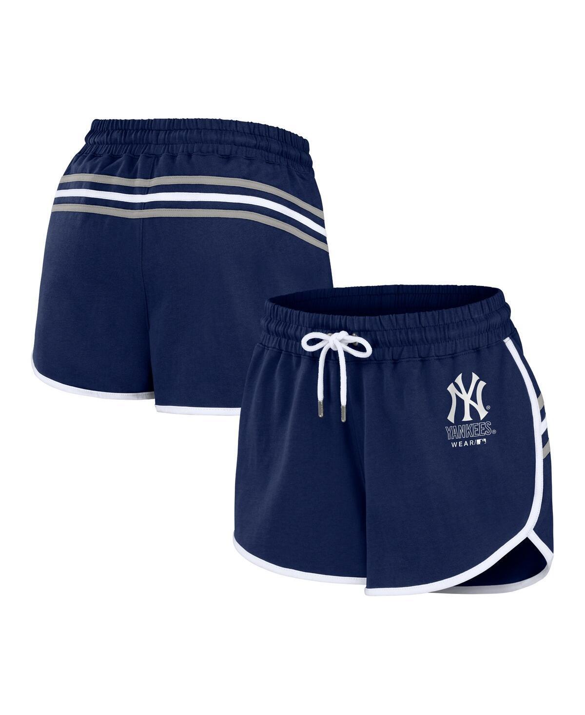 Womens WEAR by Erin Andrews Black Las Vegas Raiders Hem Shorts Product Image