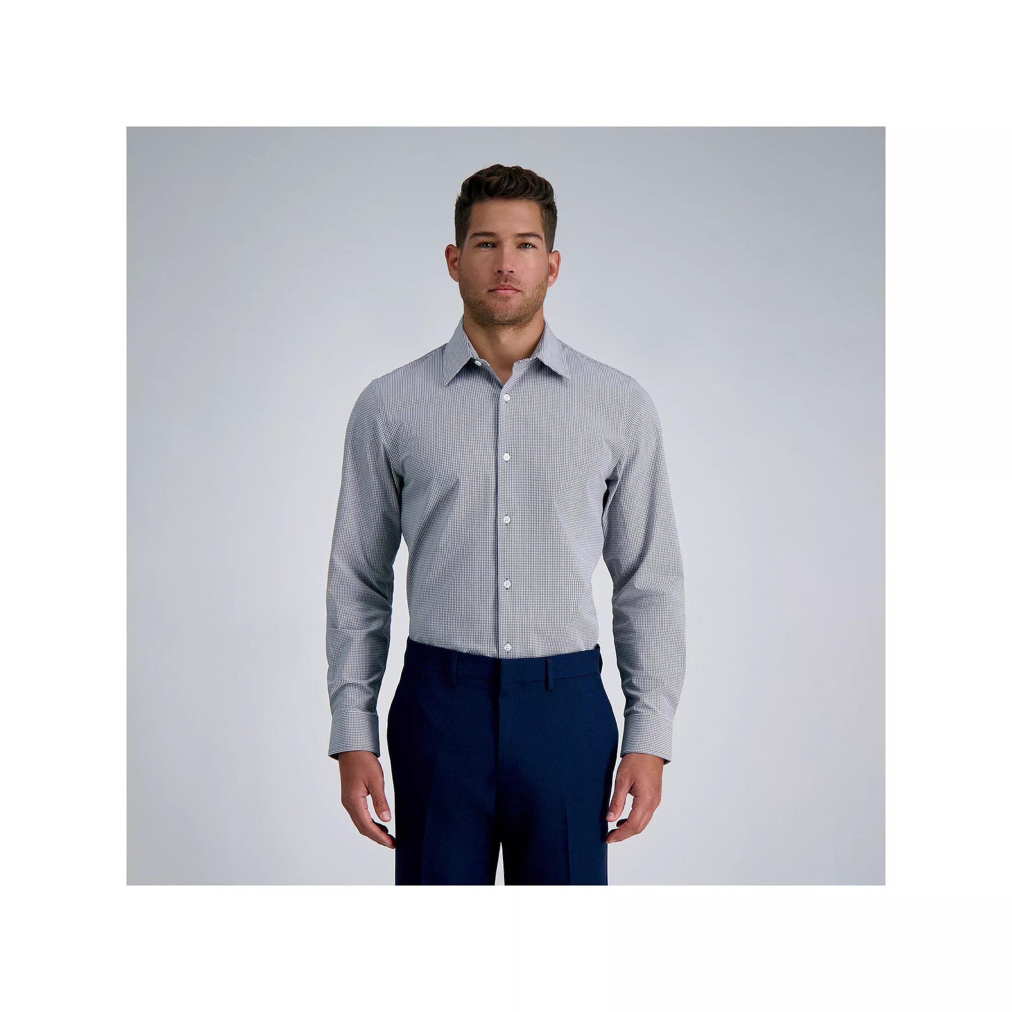 Mens Haggar Performance Slim Fit Dress Shirt Product Image