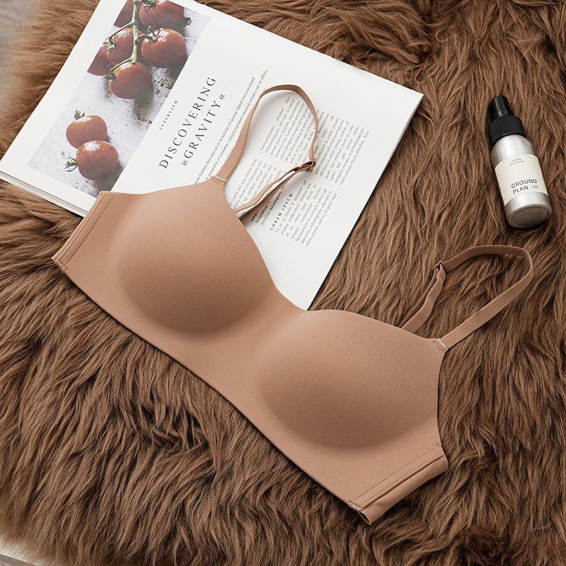 Plain Seamless Wireless Bra Product Image