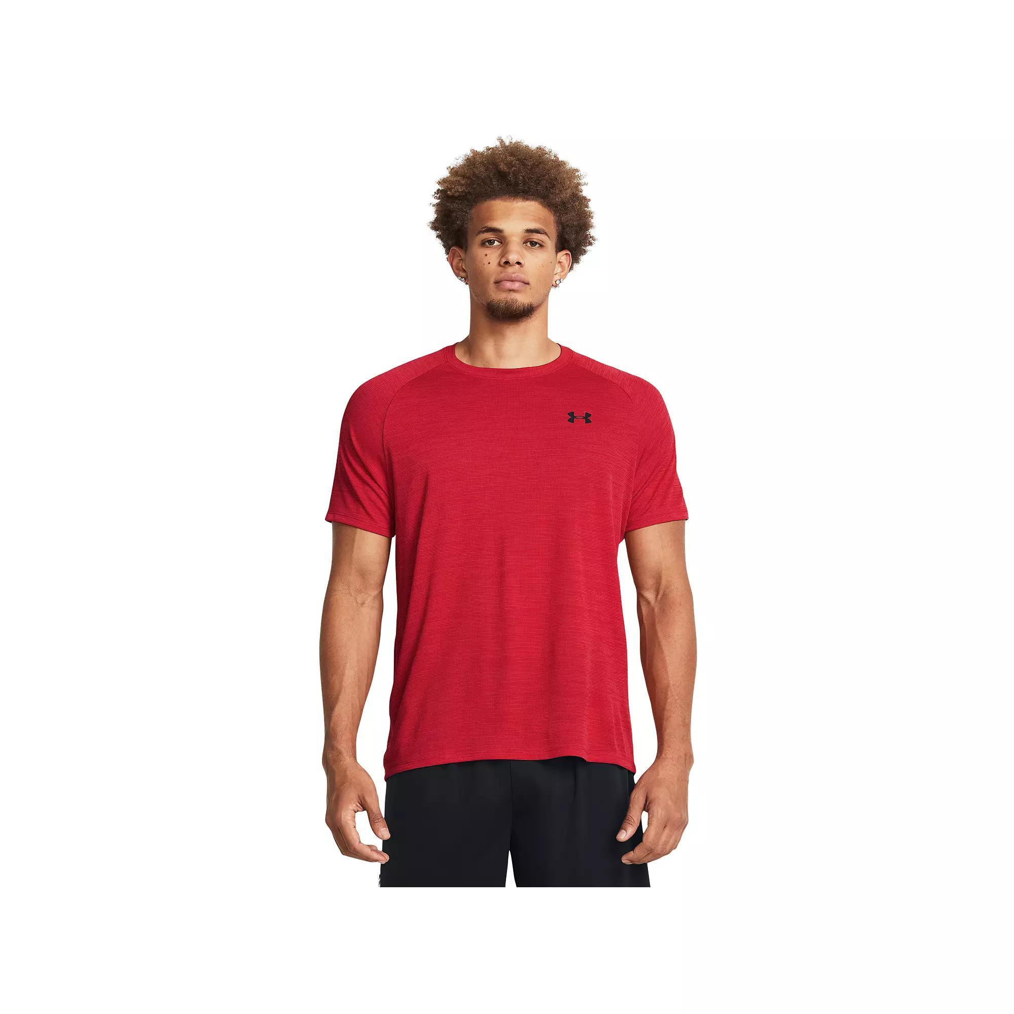 Men's Under Armour Tech Textured Short Sleeve Tee, Size: XL Product Image