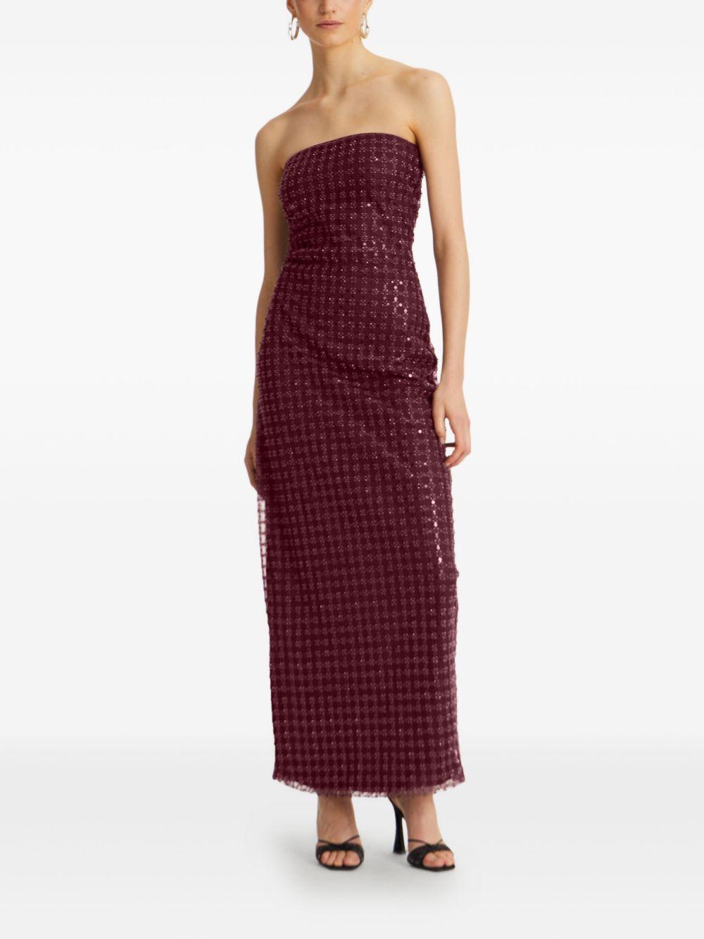 sequin-embellished maxi dress Product Image