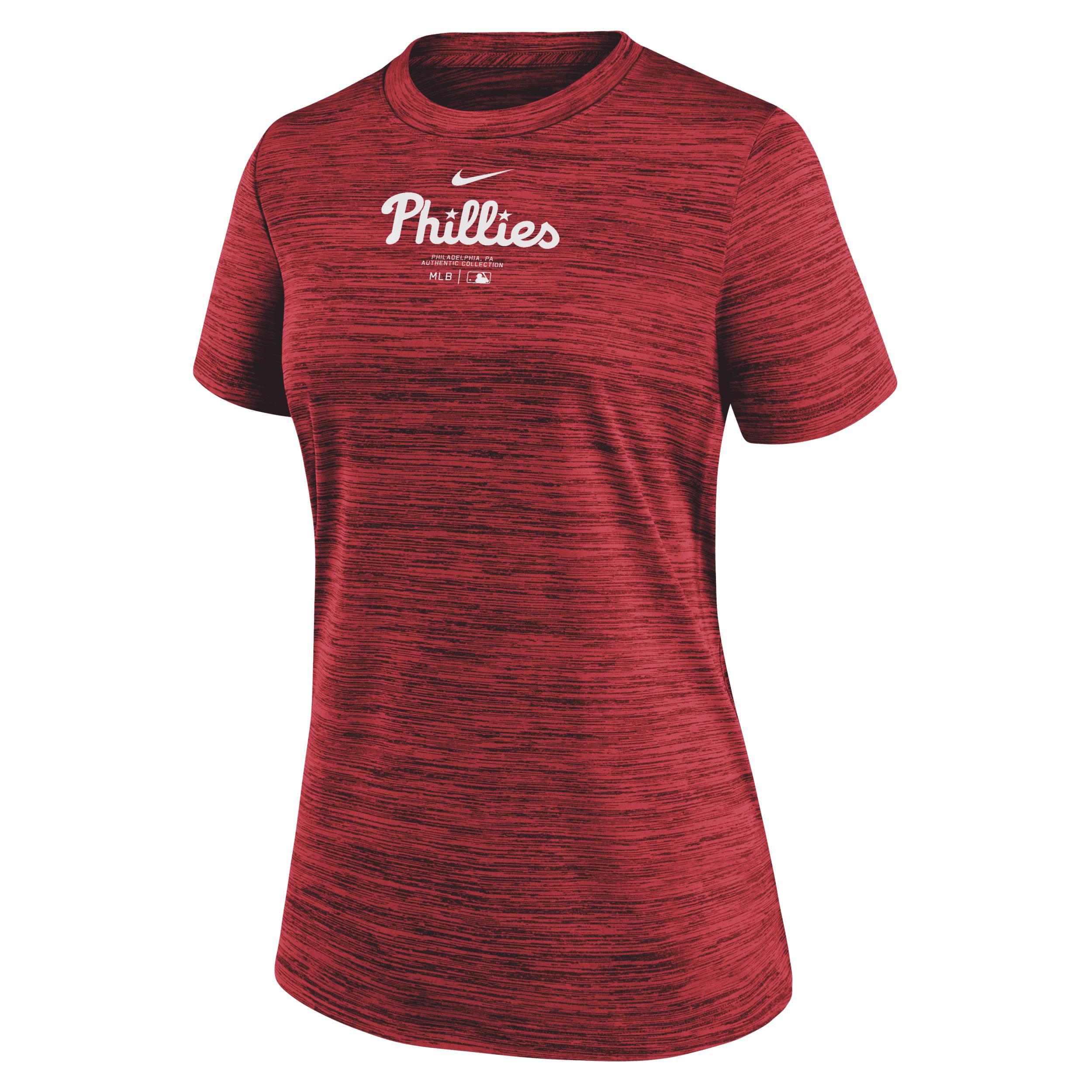 Womens Nike Royal Texas Rangers Authentic Collection Velocity Performance T-shirt Product Image