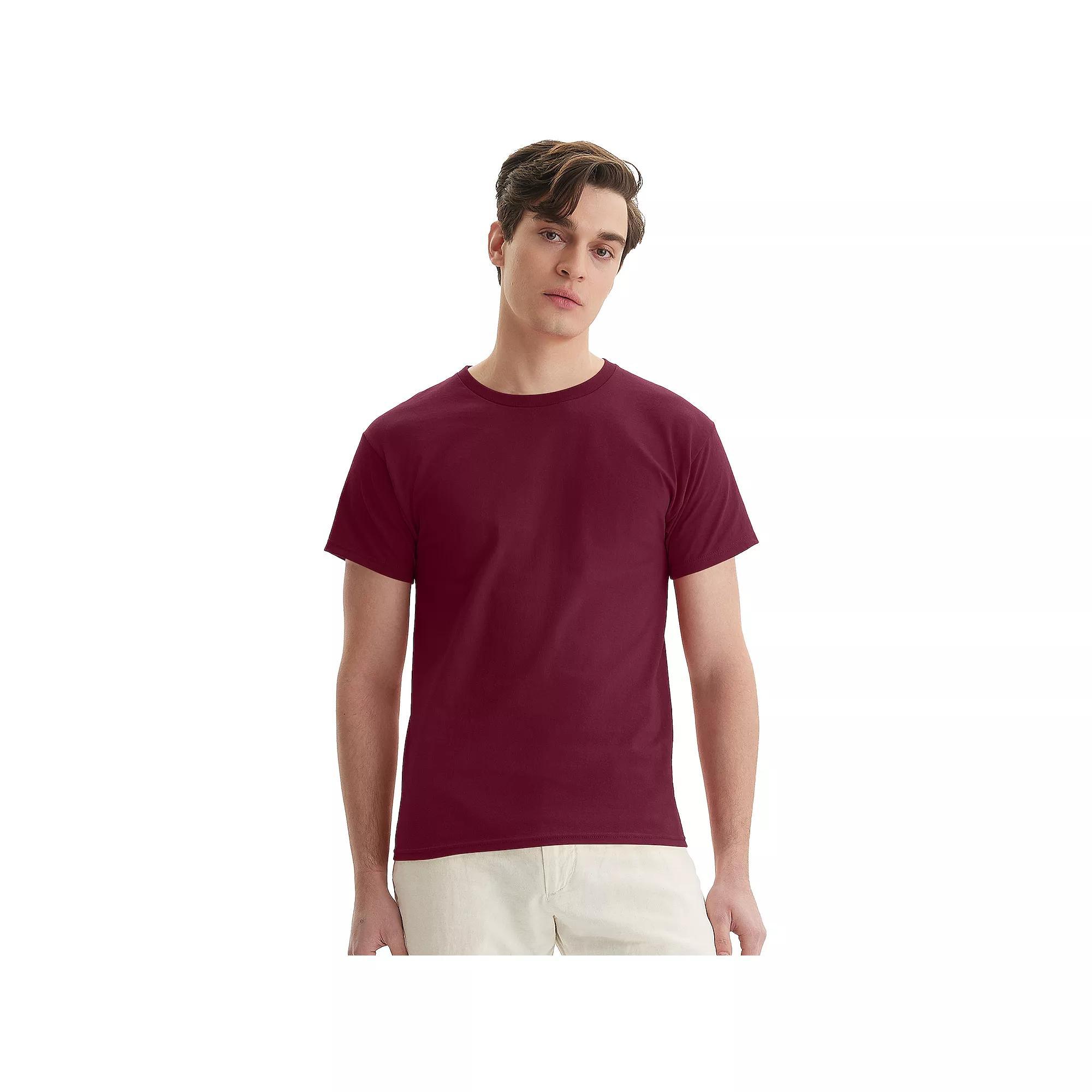 Men's Hanes® Essentials 4-Pack Cotton T-Shirt, Size: Small, Grey Product Image