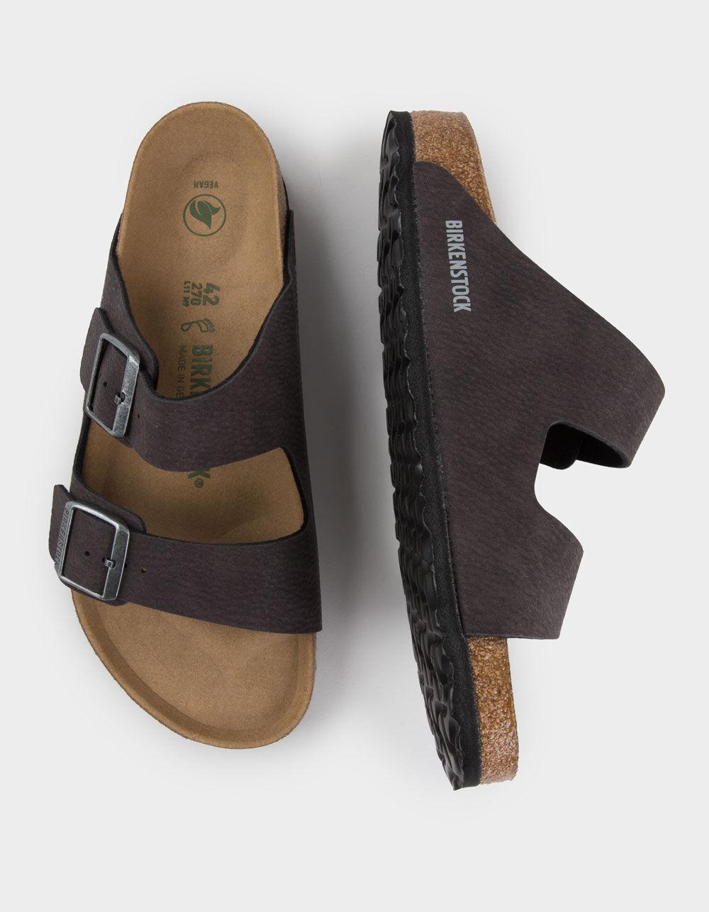 BIRKENSTOCK Arizona Vegan Mens Sandals - BLACK Product Image