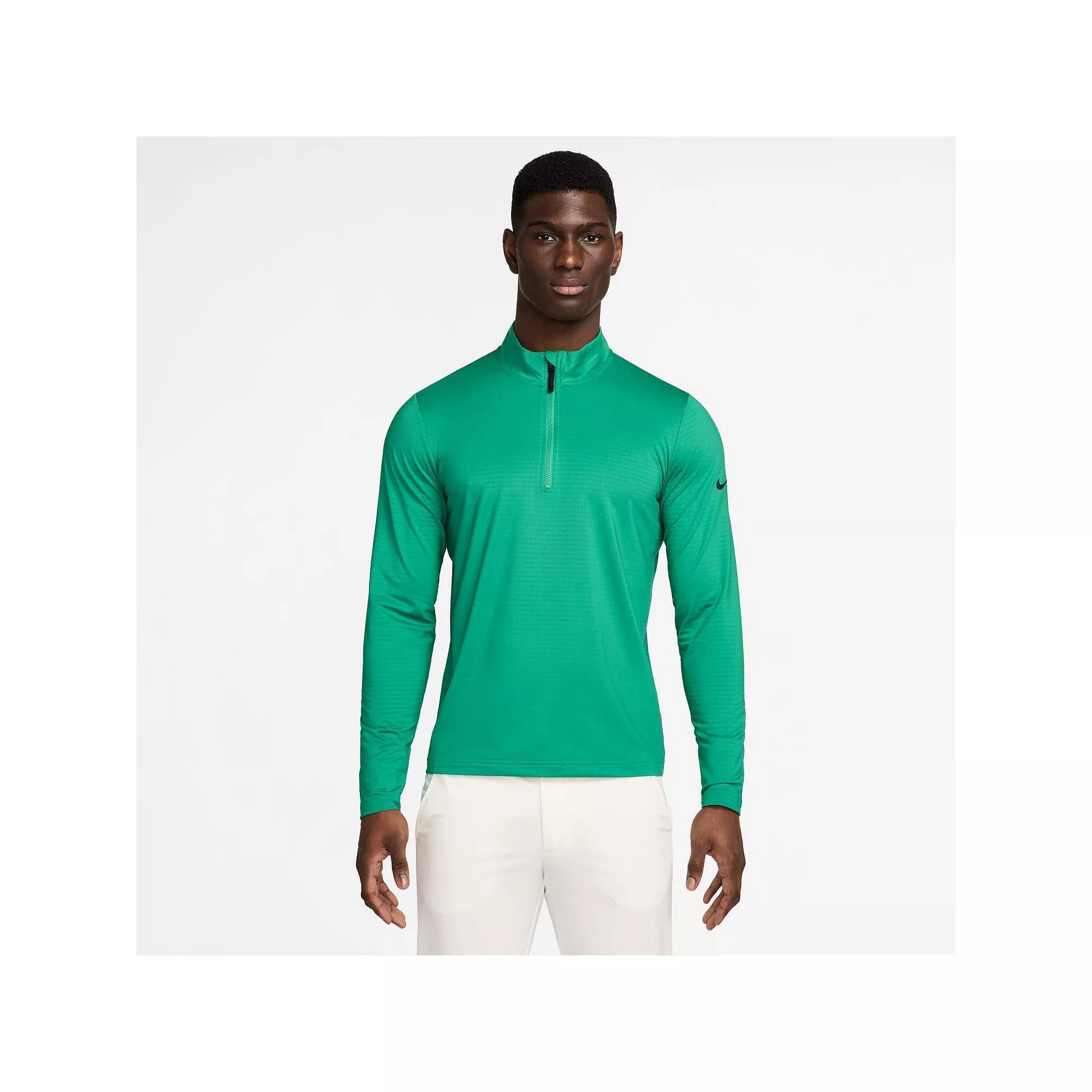 Men's Nike Victory Dri-FIT Half-Zip Golf Top, Size: Large, Stadium Green Product Image