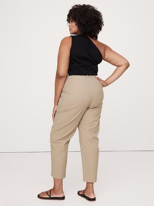 High-Rise Barrel Utility Chino Product Image