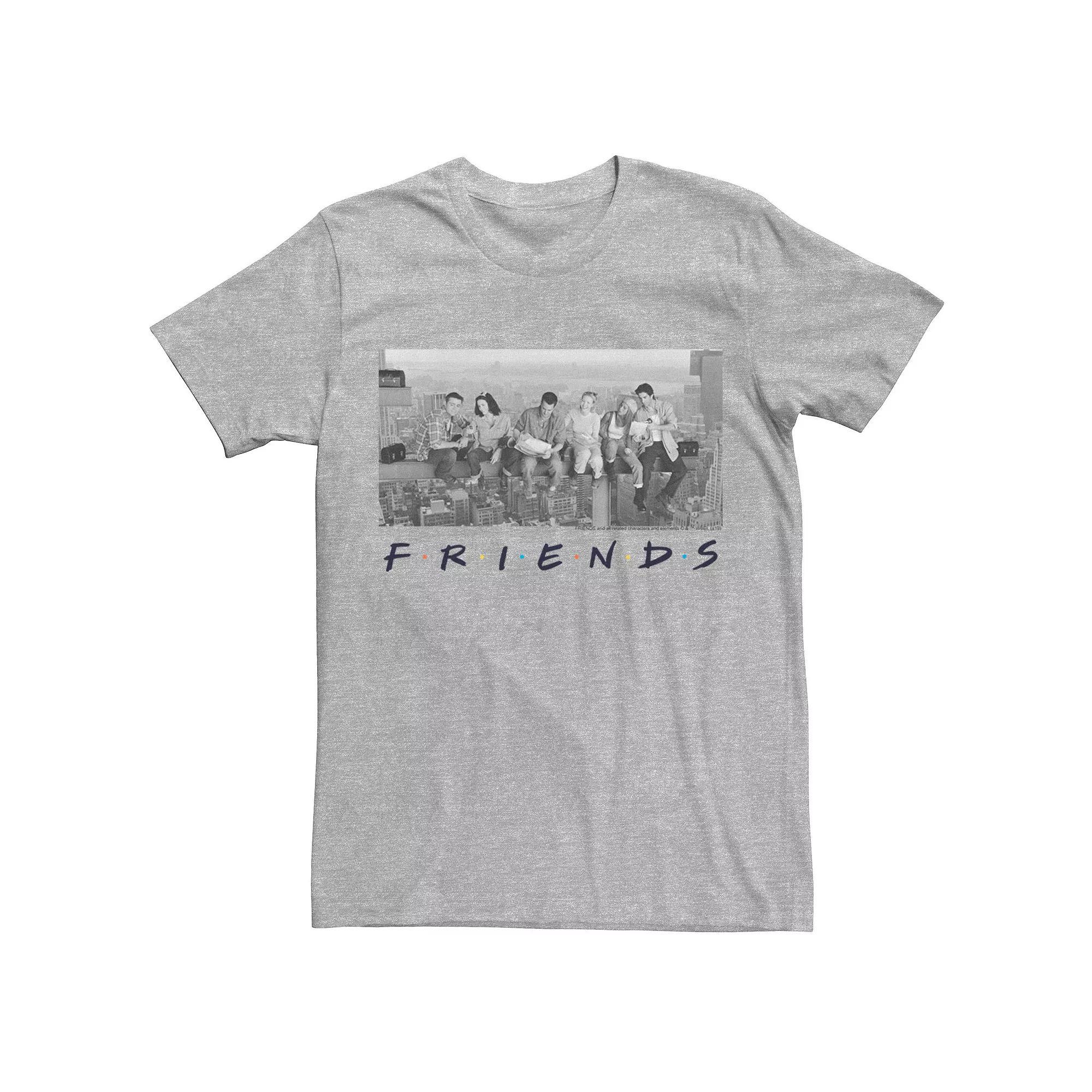 Men's Friends Skyline Group Tee, Size: Medium, Athletic Grey Product Image