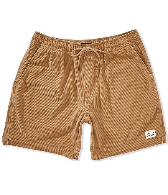 Brixton Everyday Corduroy 7#double; Inseam Shorts Product Image