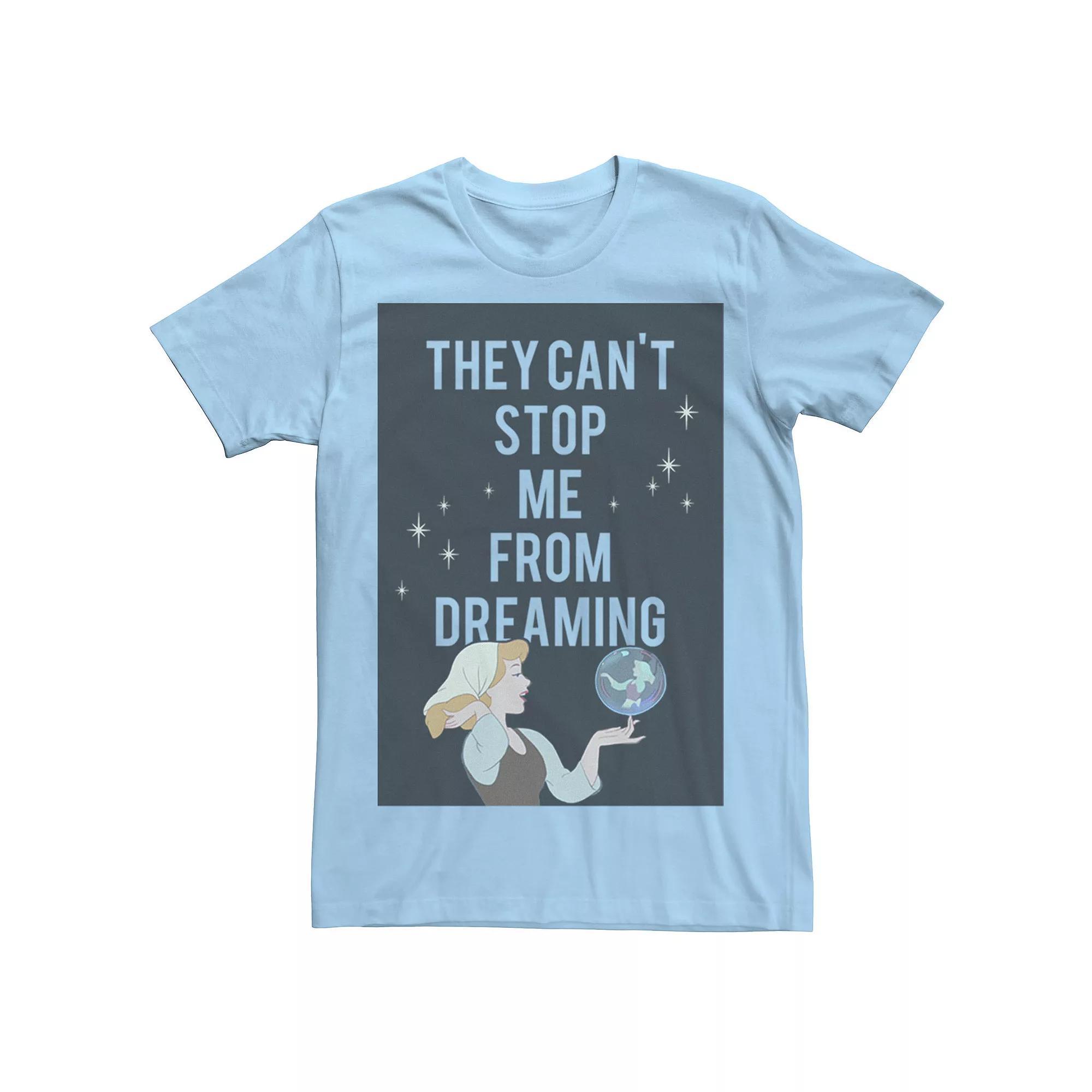 Disneys Cinderella Mens Cant Stop Dreaming Tee Product Image