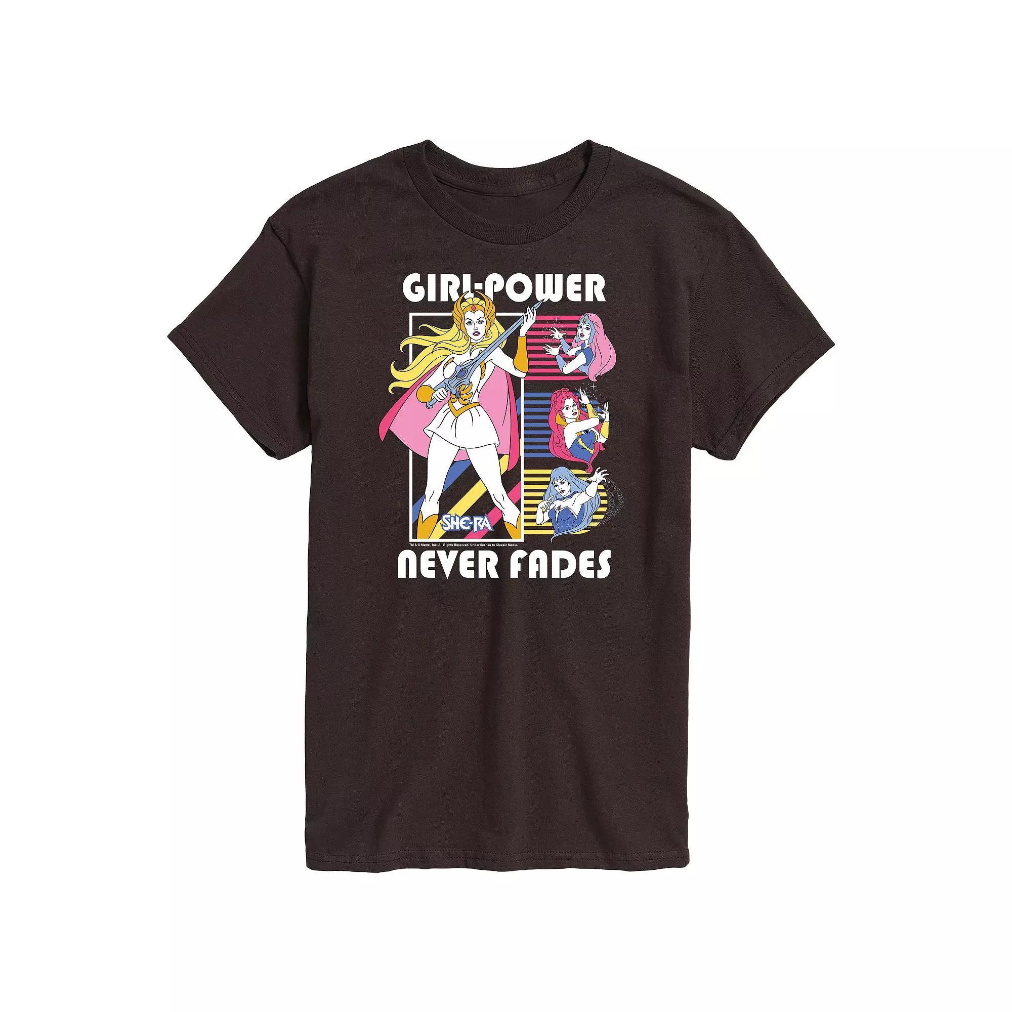 Mens SheRa Girl Power Never Fades Graphic Tee Product Image