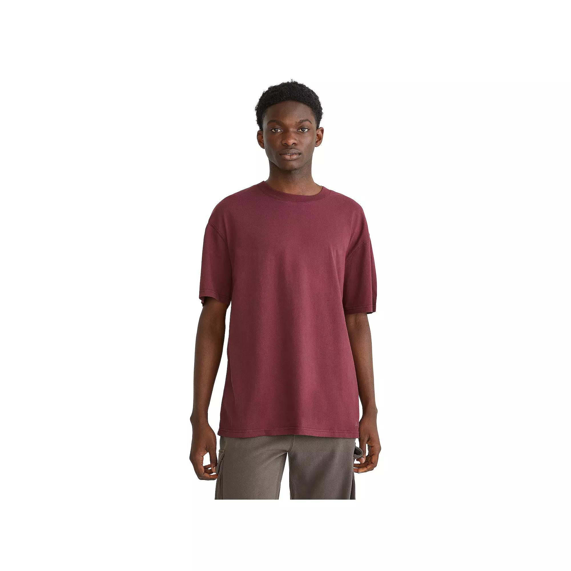 Men's Aeropostale Oversized Tee, Size: Medium, Washed Blue Product Image