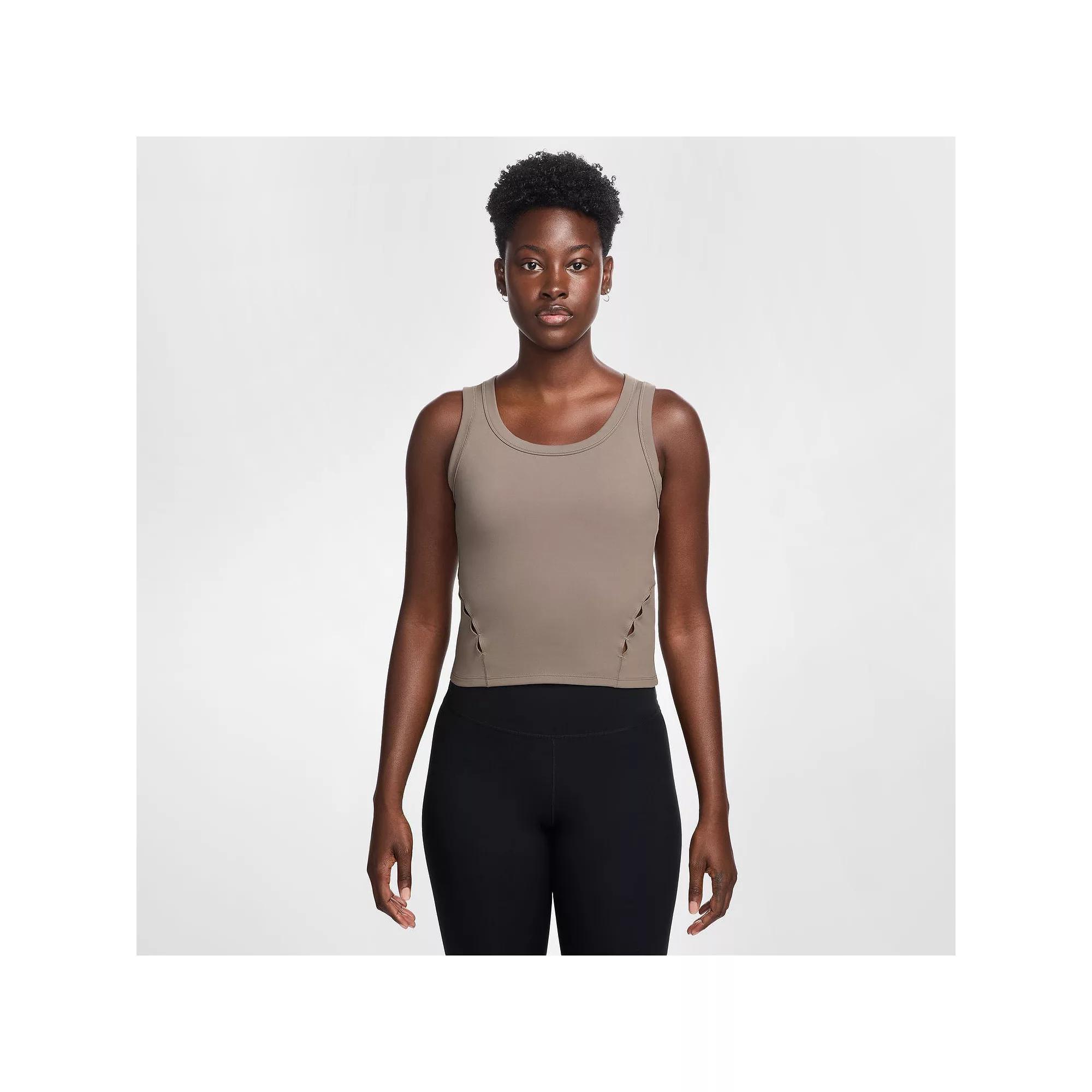 Womens Nike One Fitted Dri-FIT Tank Top Product Image