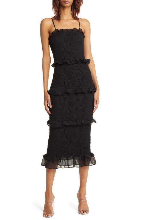 Bebe Womens Georgette Midi Product Image