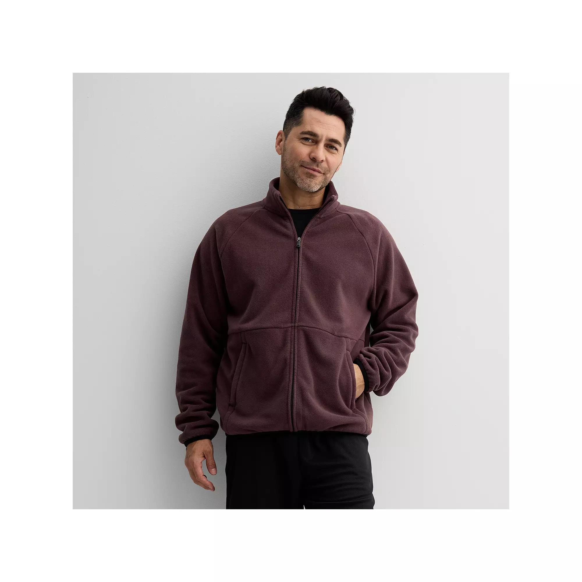 Men's Tek Gear® Micro Fleece Full-Zip Jacket, Size: XS, Elson Product Image