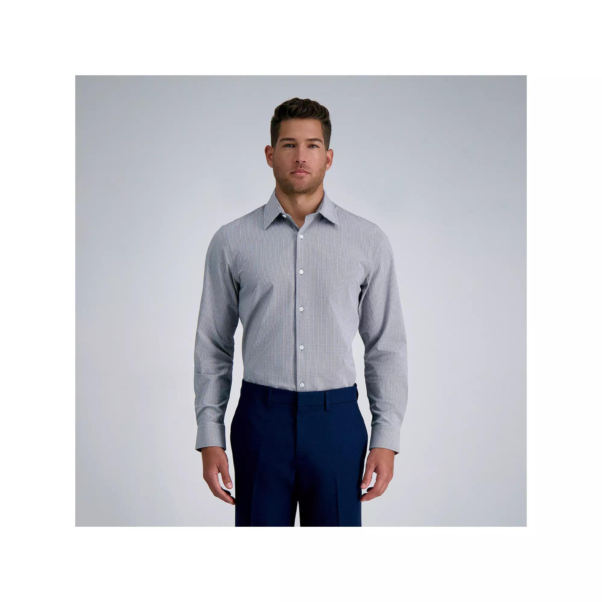 Mens Haggar Performance Slim Fit Dress Shirt Product Image