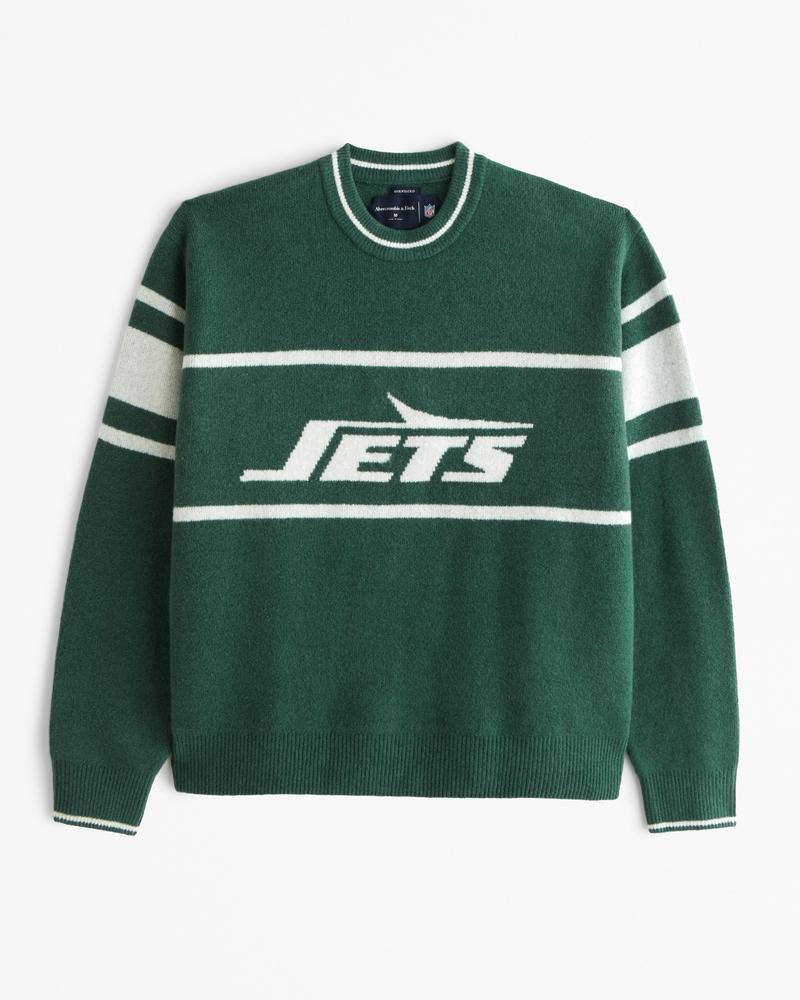 New York Jets Crew Sweater Product Image